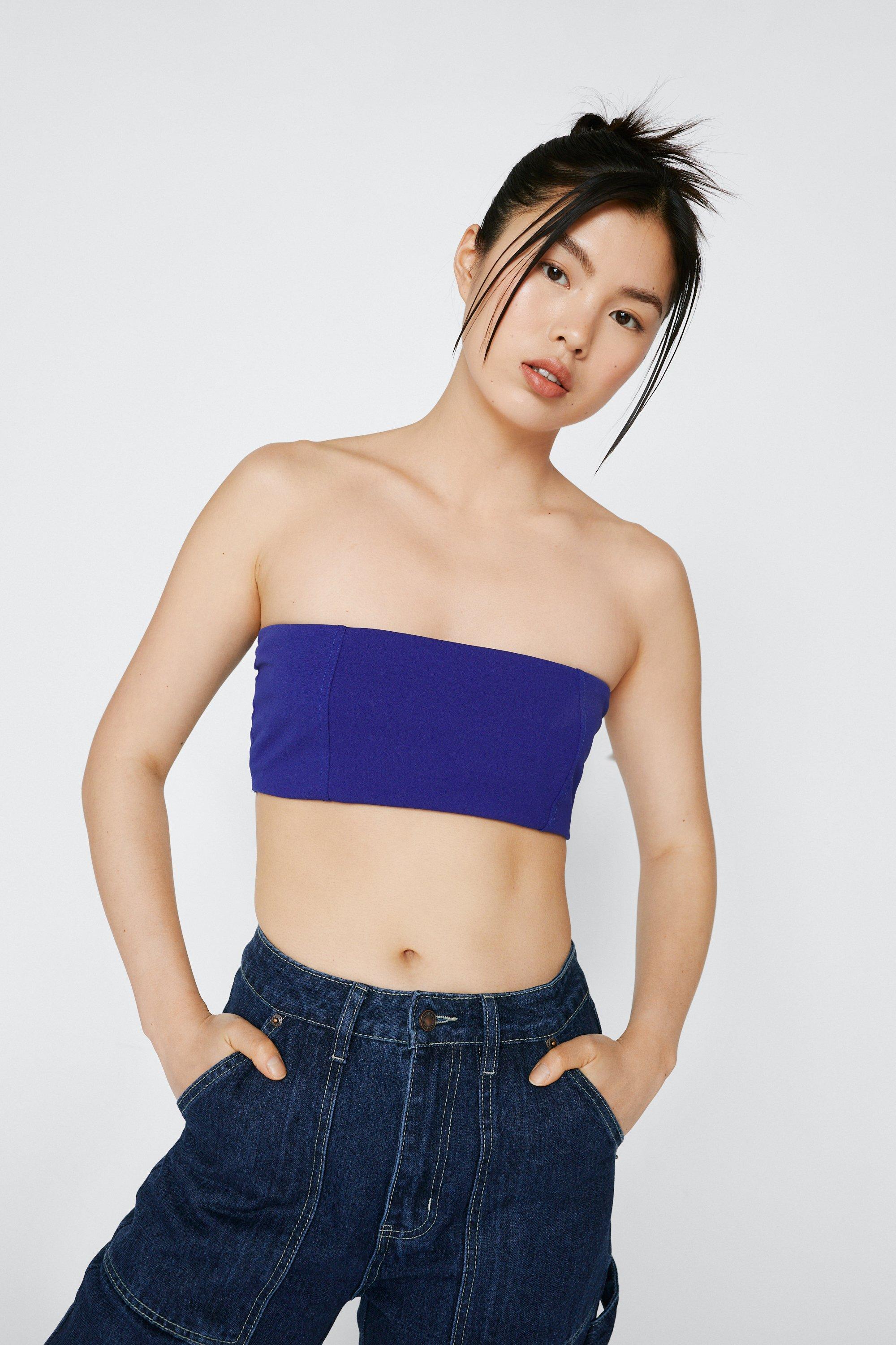 Bandeau Bralette Crop Top