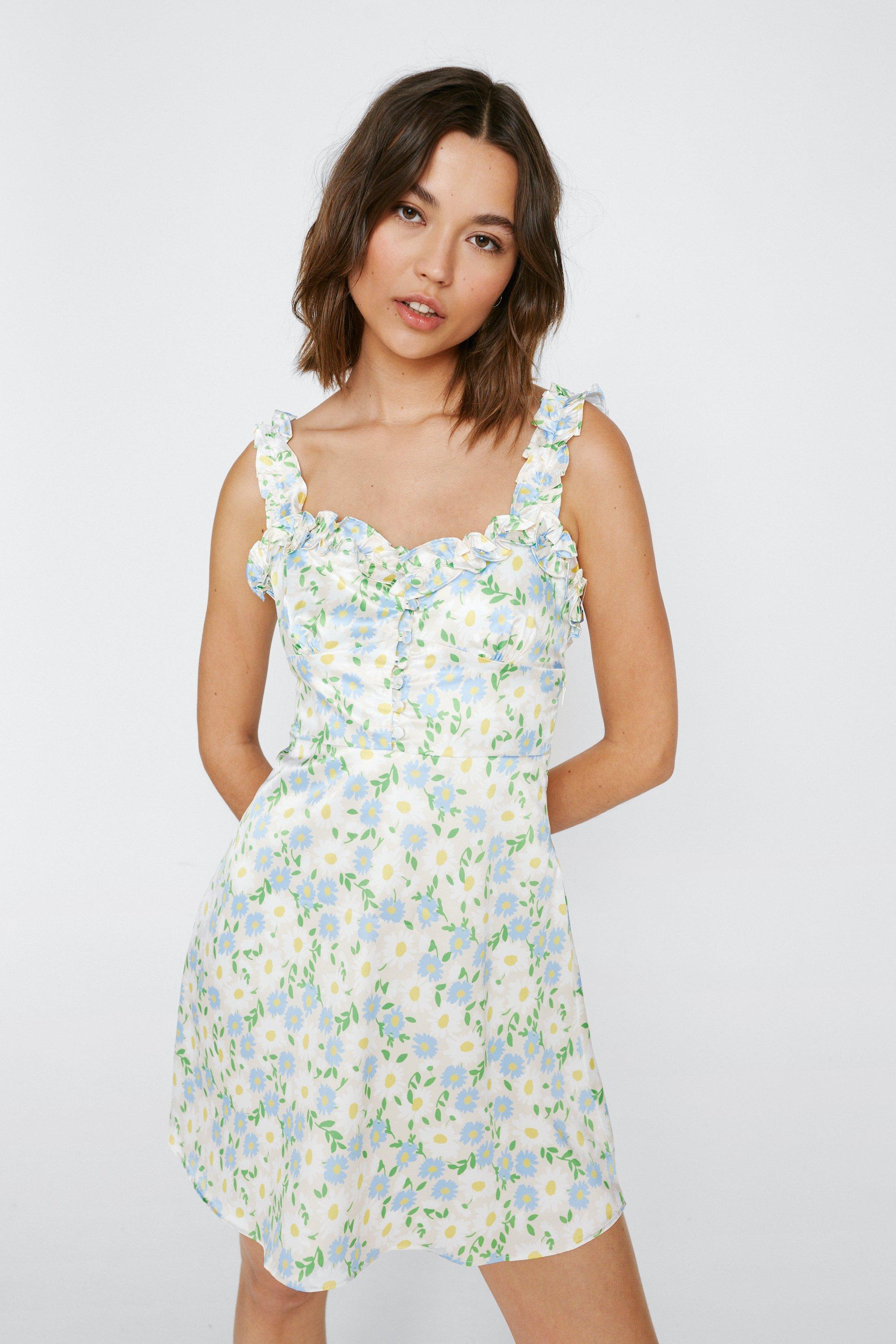 Floral Print Micro Camisole