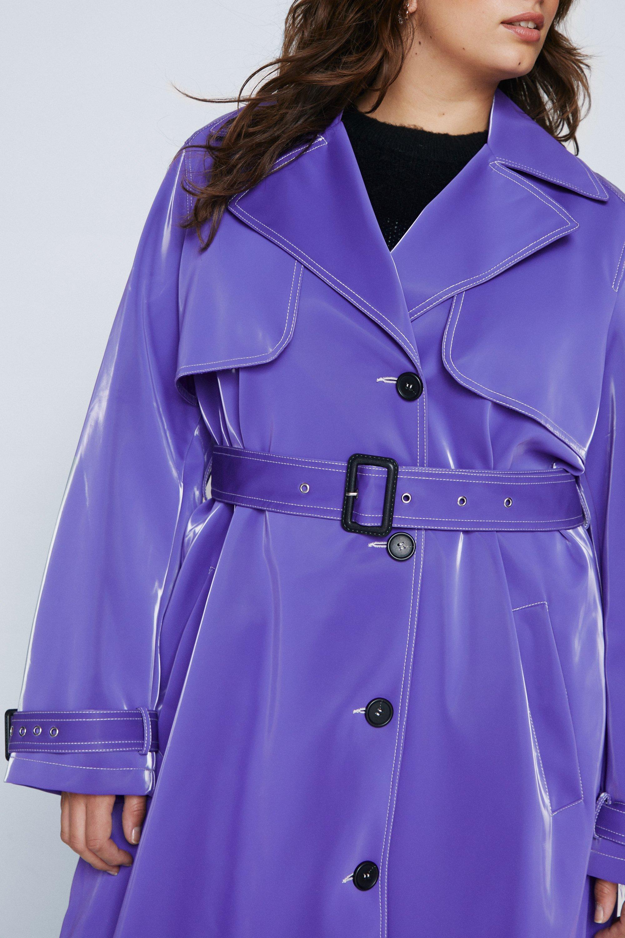 3XL WOMENS NASTY GAL PURPLE on sale COAT BRAND NEW WITH TAGS $300