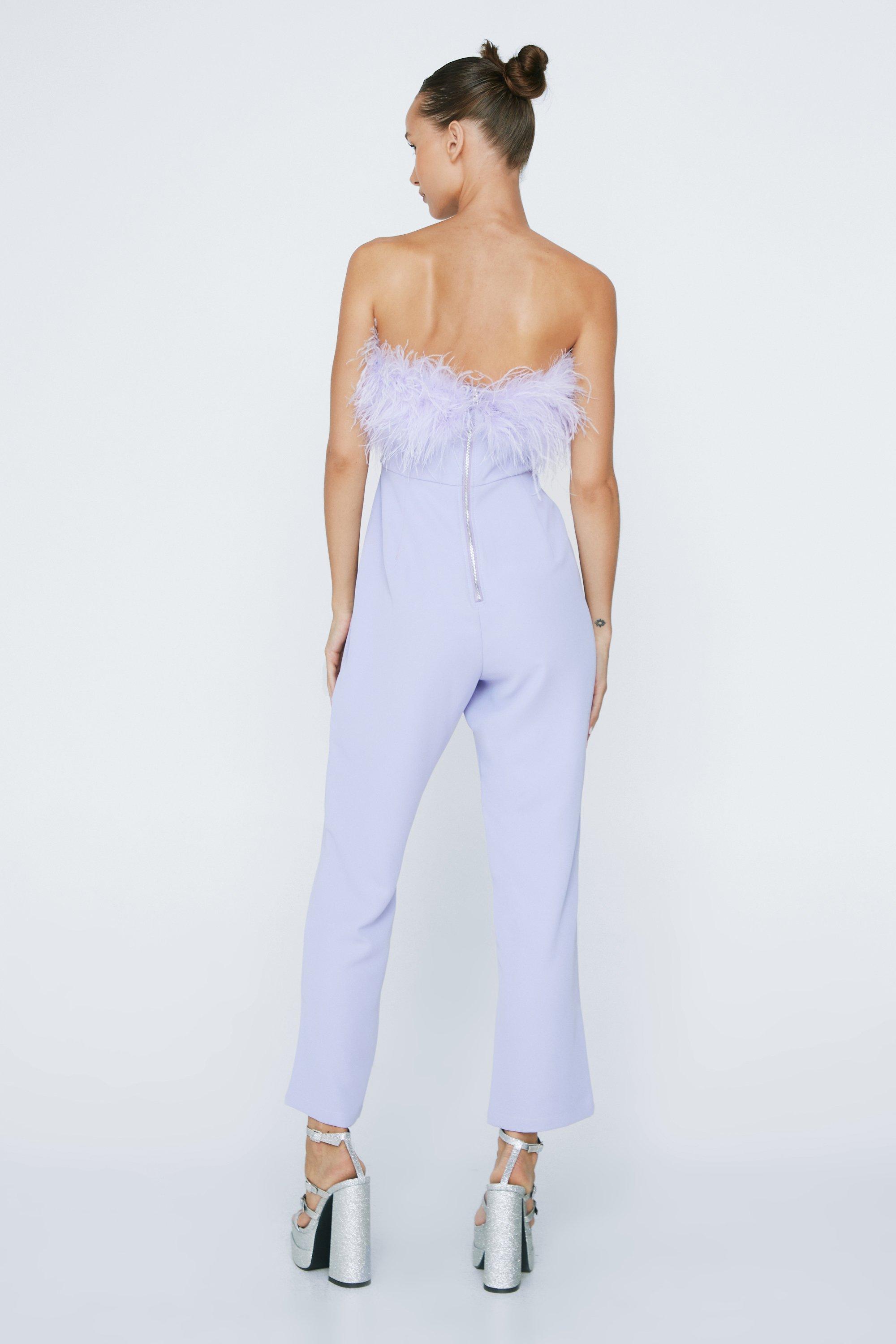 https://media.nastygal.com/i/nastygal/bgg07740_lilac_xl_3/lilac-petite-bandeau-feather-trim-jumpsuit