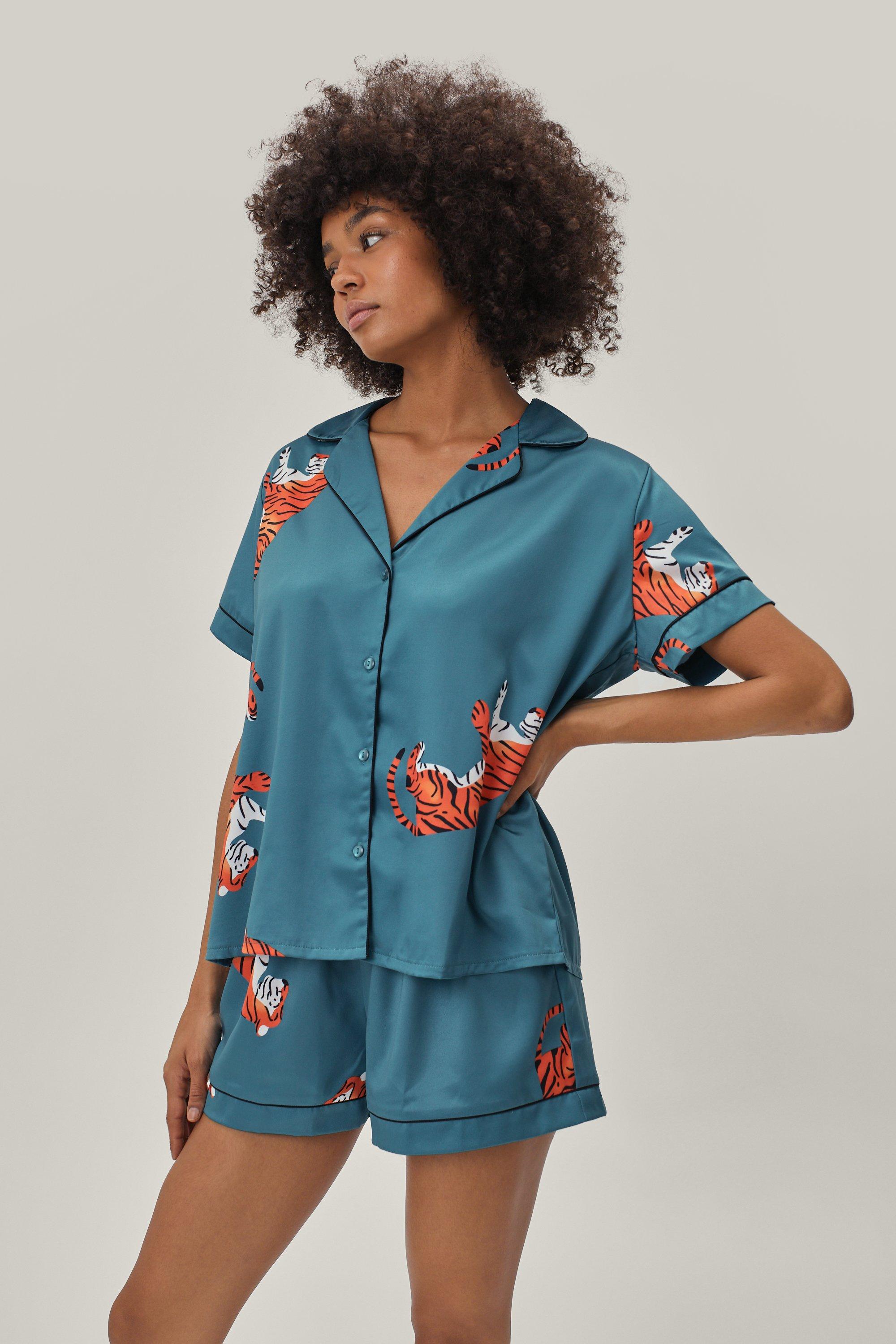 Tiger discount pajama set