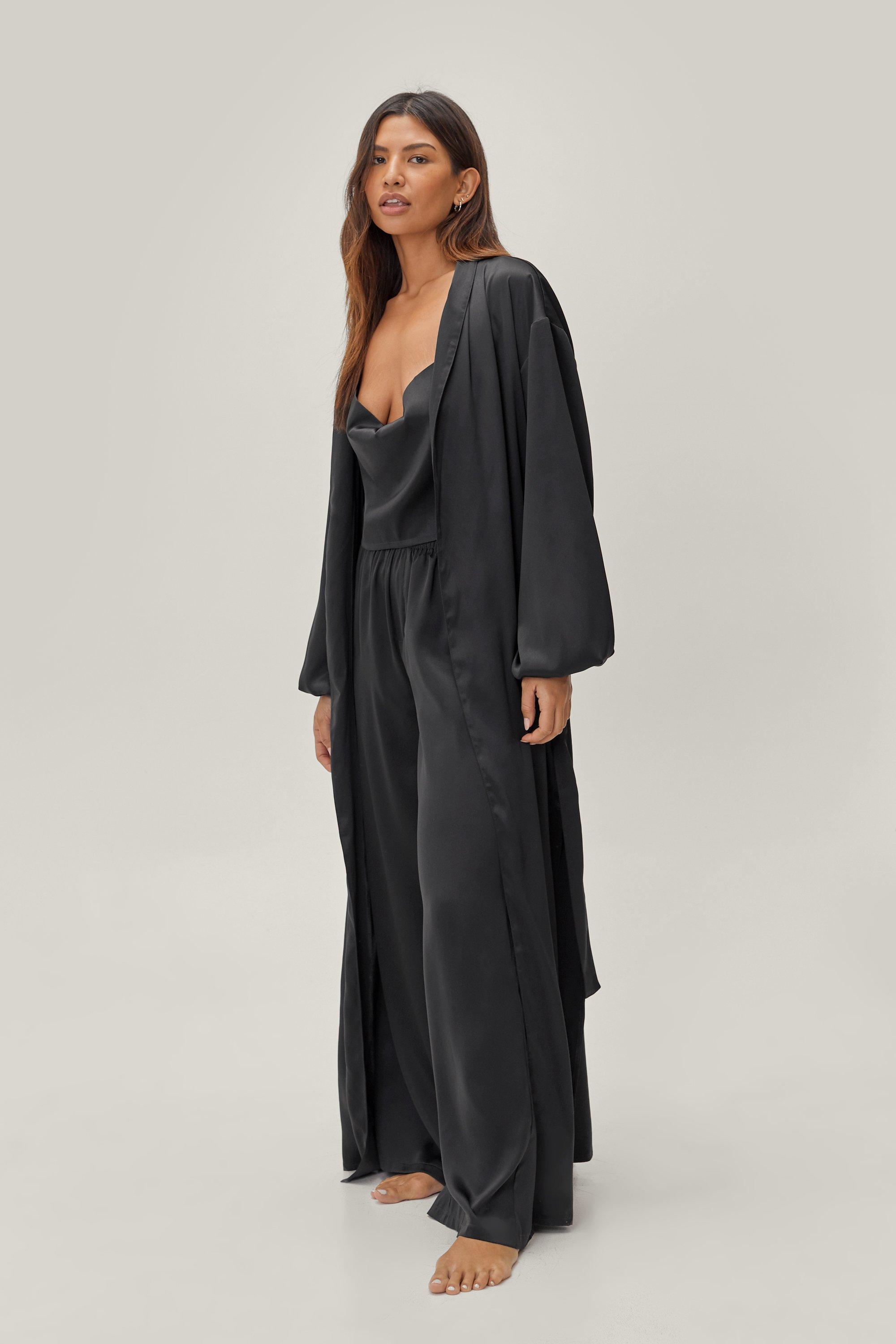 Long Robe. Black