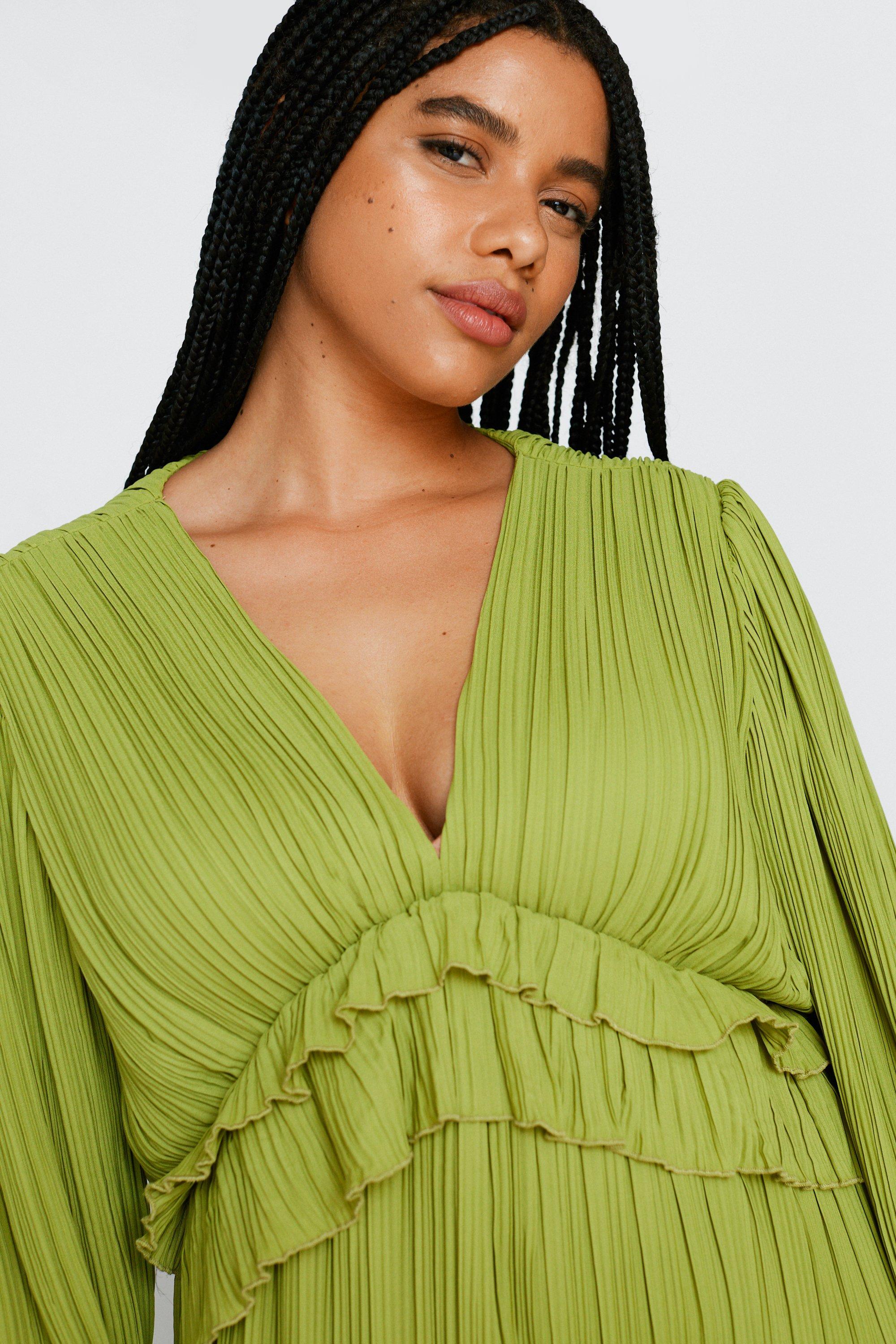 Nasty gal 2025 green dress