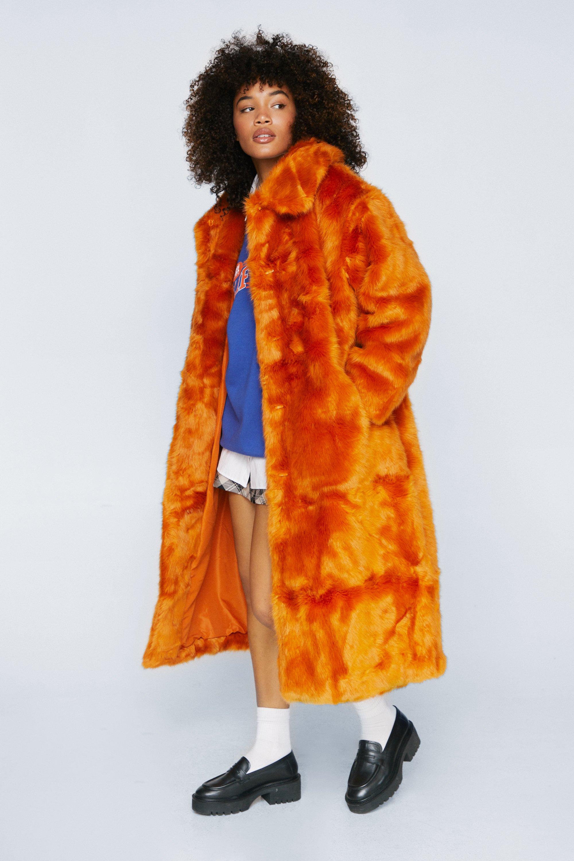 Nasty gal outlet fur coat