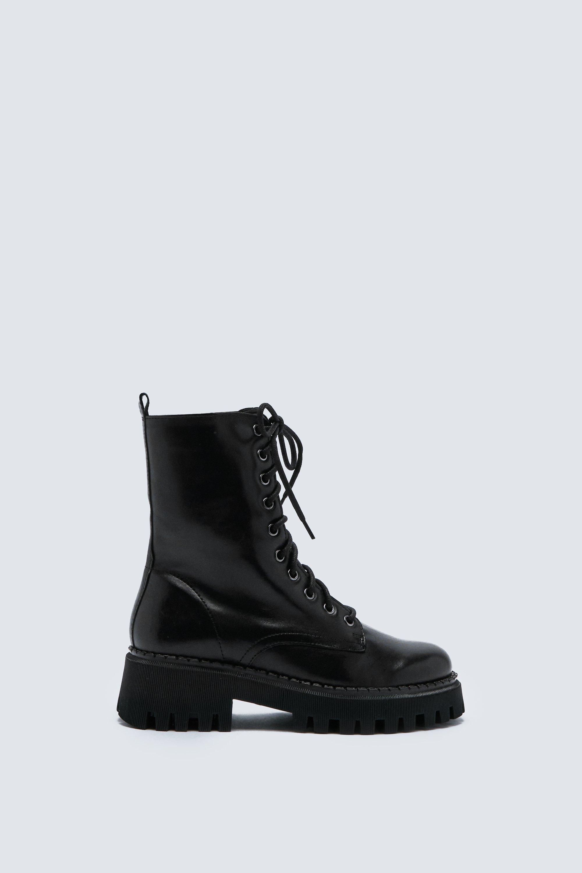 Nasty gal lace up on sale boots