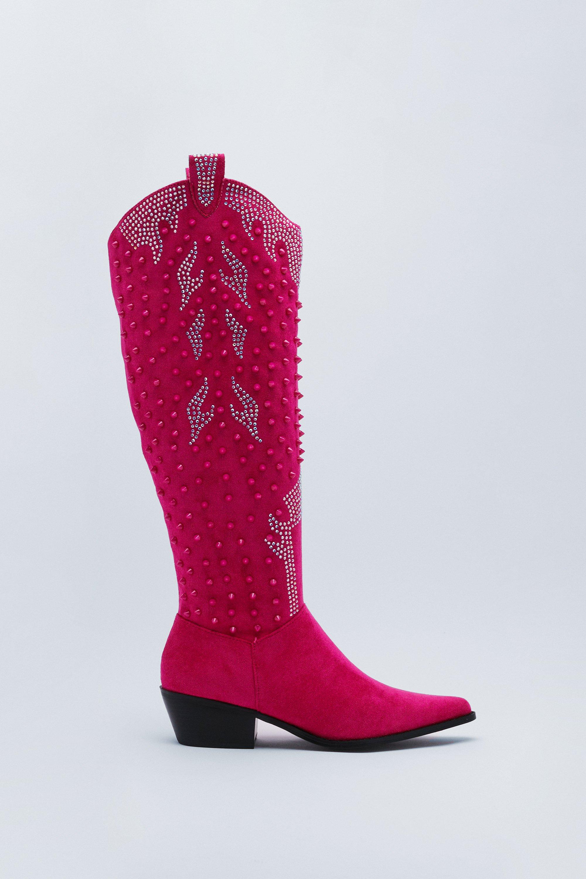 Jeweled store cowboy boots