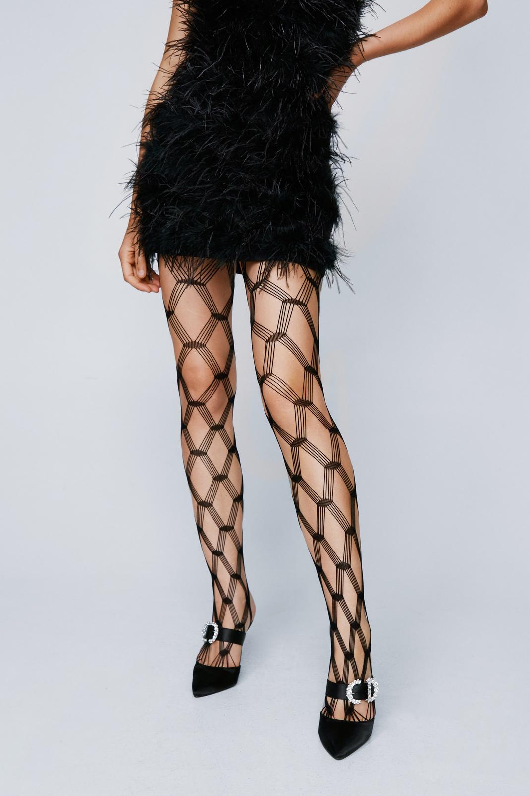 Friday Fashion Fits: How to Wear the Patterned Tights Trend in
