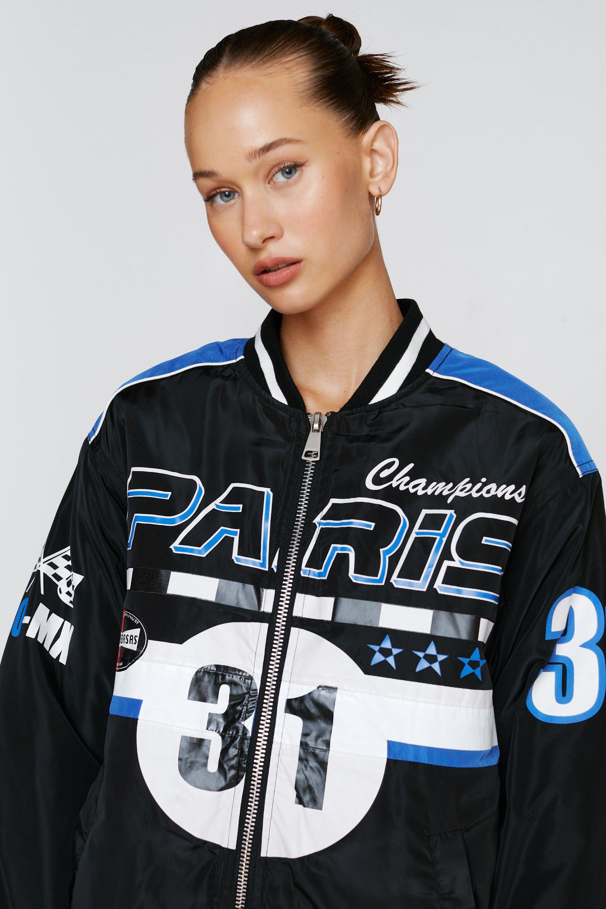 Premium Motocross Zip Bomber Jacket