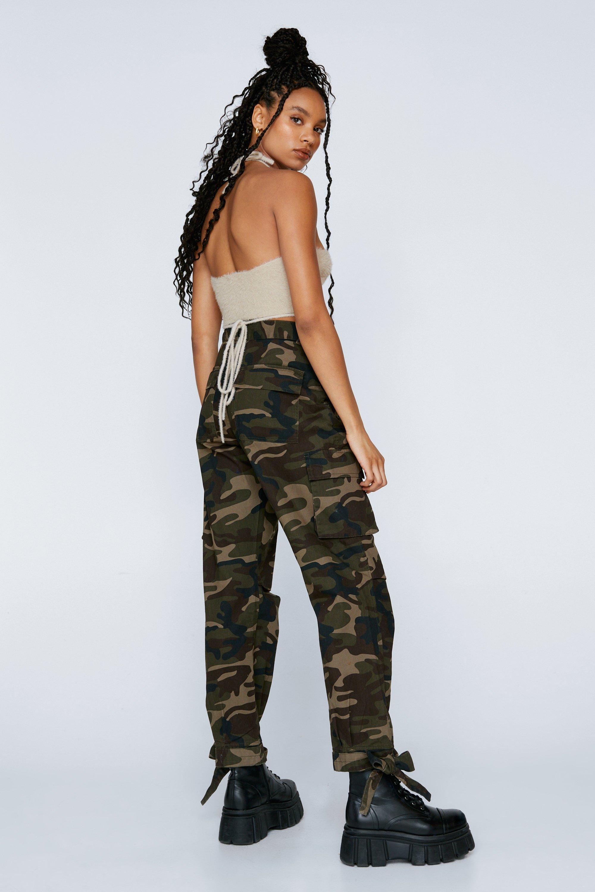 Camo sale womens pants