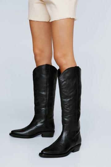 Leather Cowboy Boots | Womens Leather Cowboy Boots | Nasty Gal