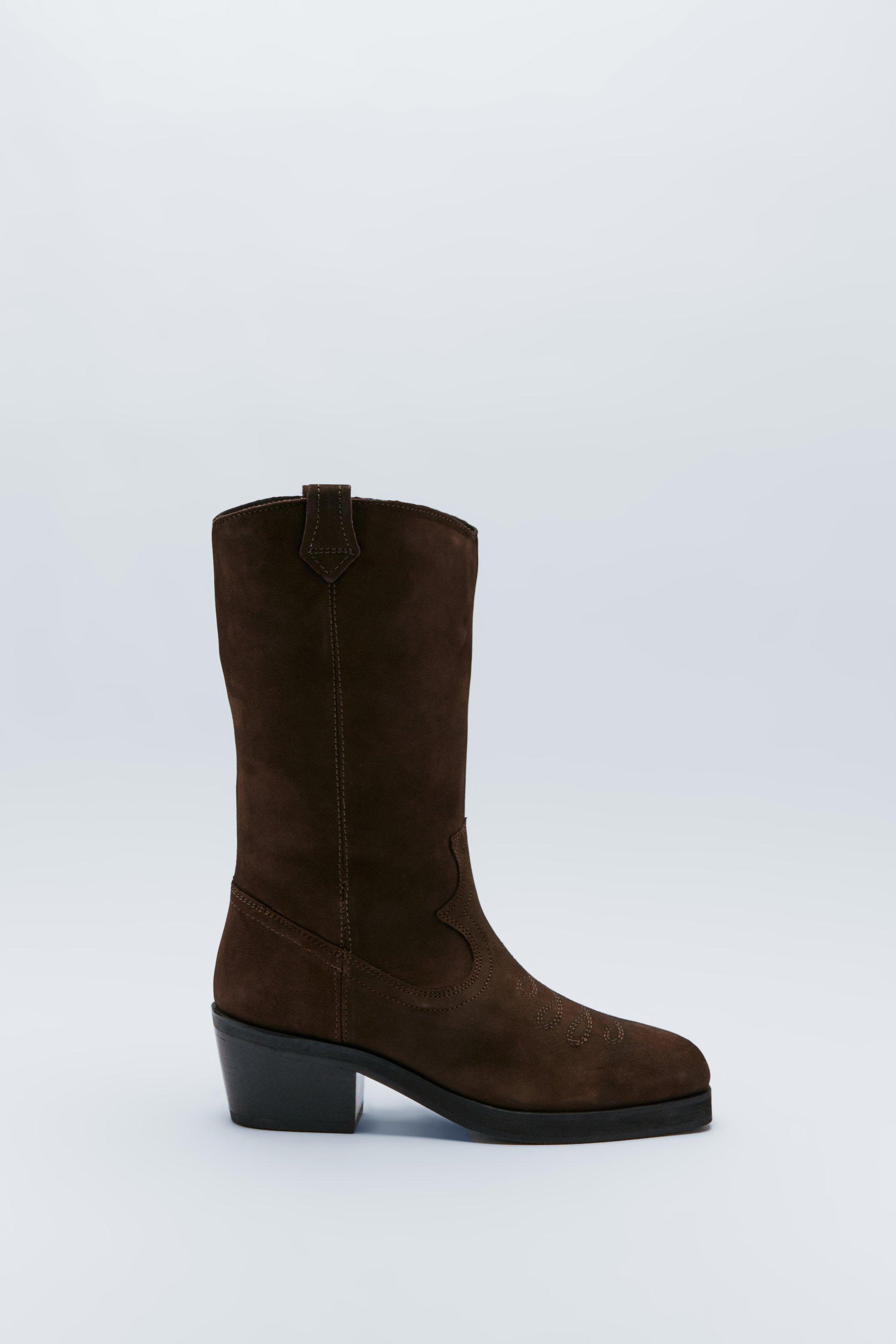 Square toe boots near on sale me