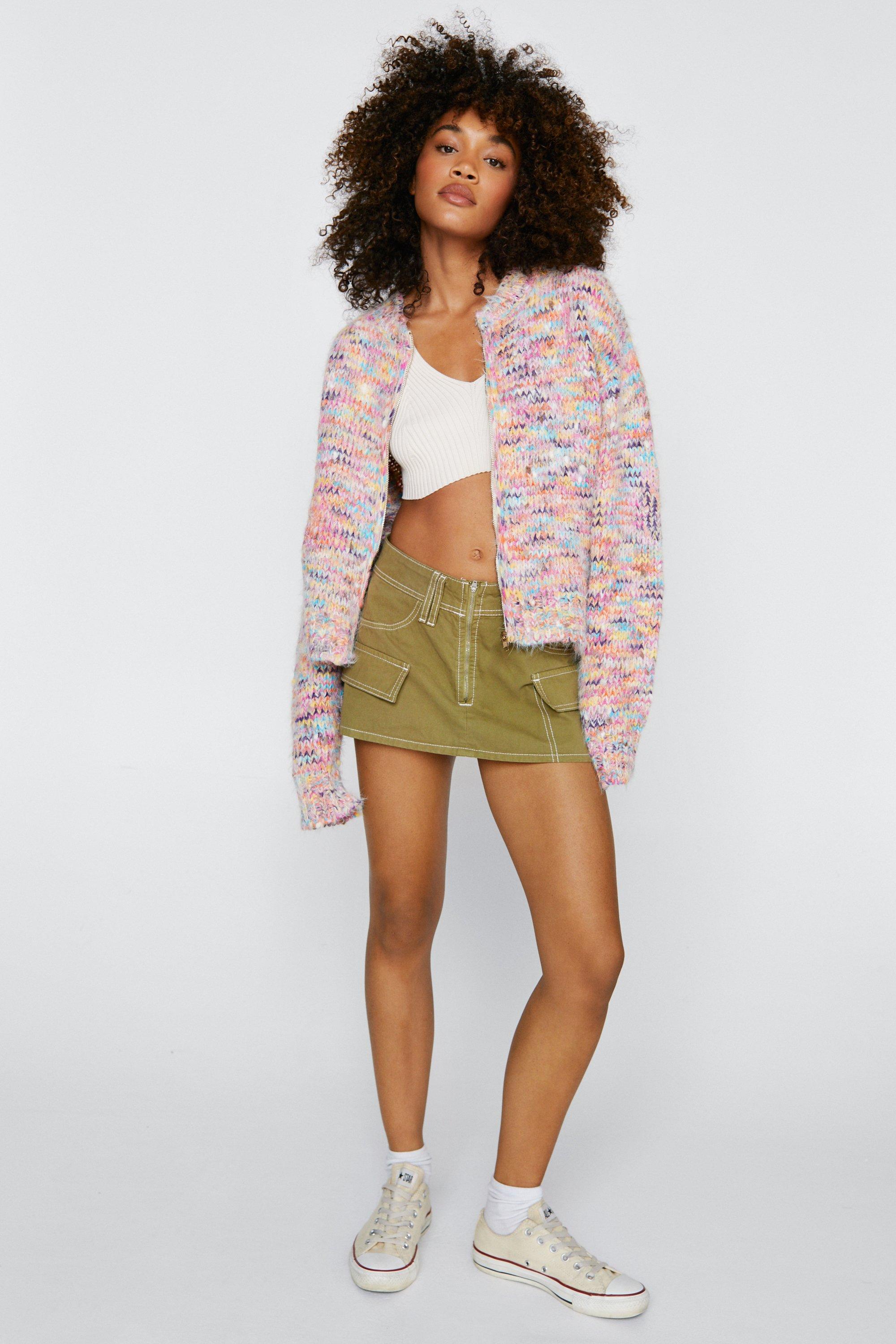 Bomber cardigan shop