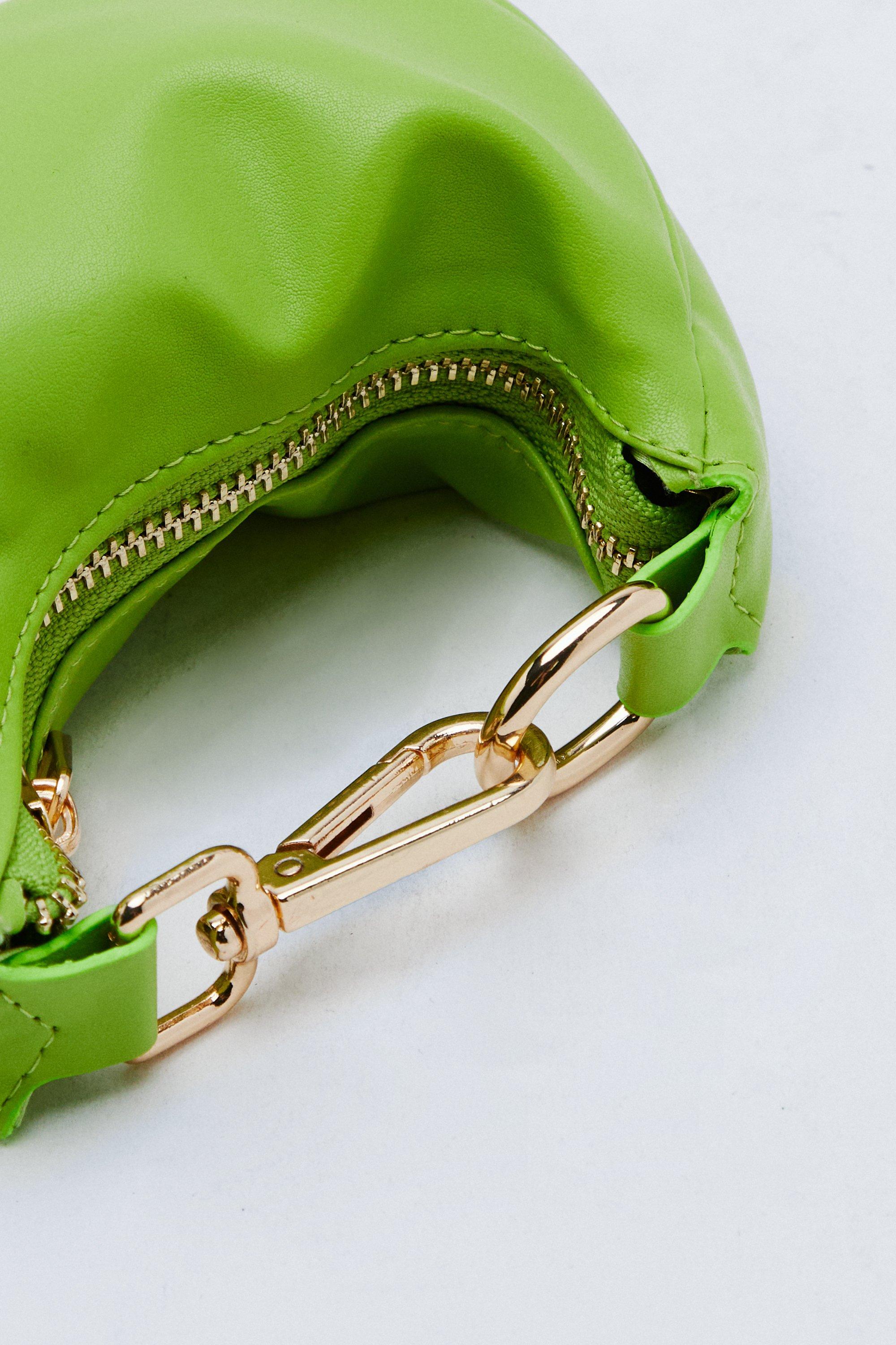 Faux Leather Zip Wristlet | Nasty Gal