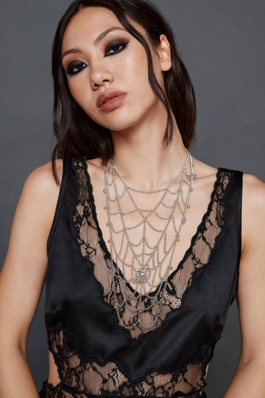 Spiders Web Chain Necklace