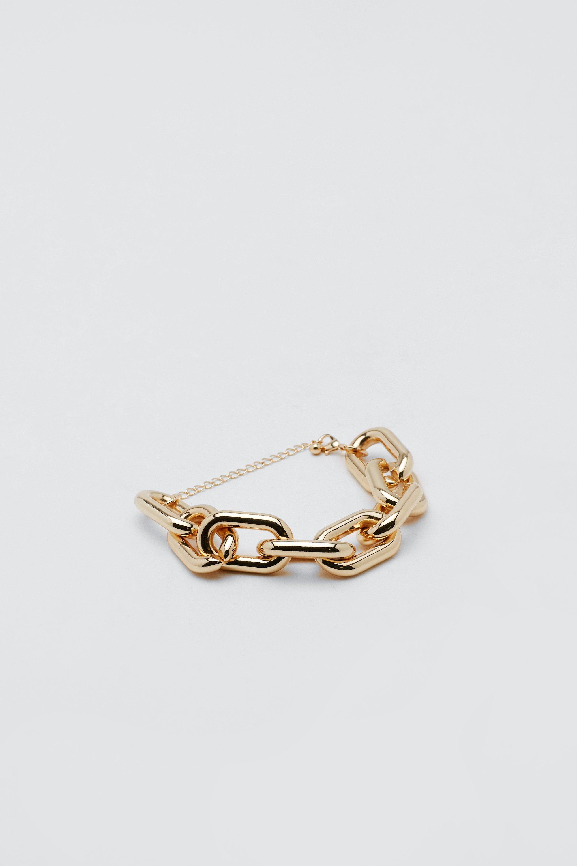 Metal Letter B Link Chain Bracelet — Shop Sassy Chick