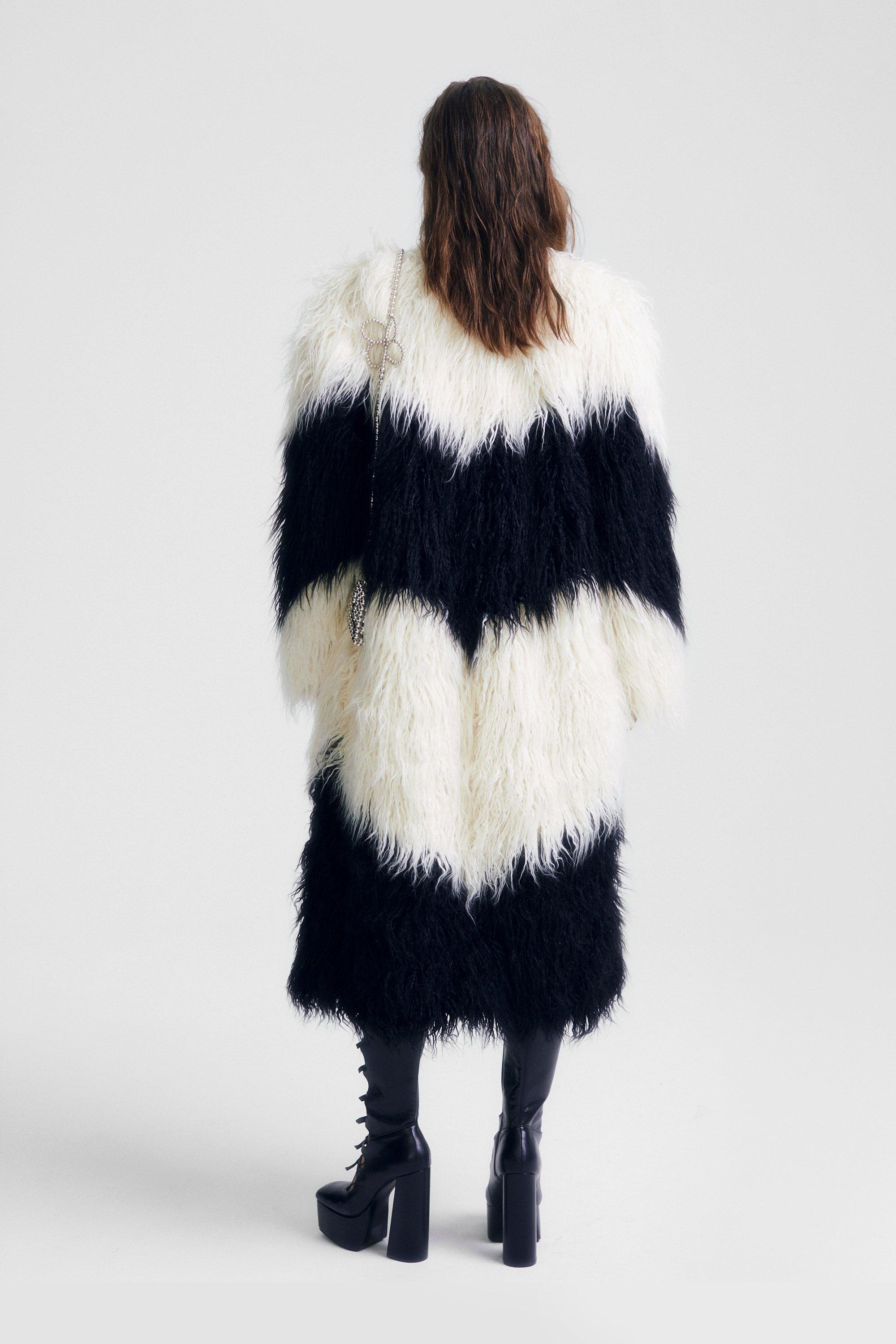 Nasty gal shop faux fur coat