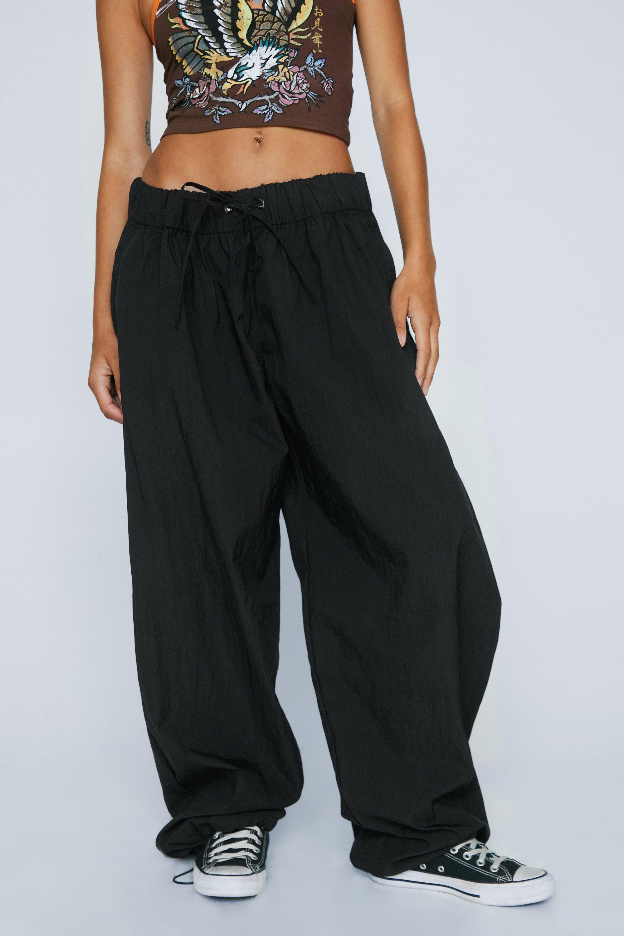 Parachute Pants, Black