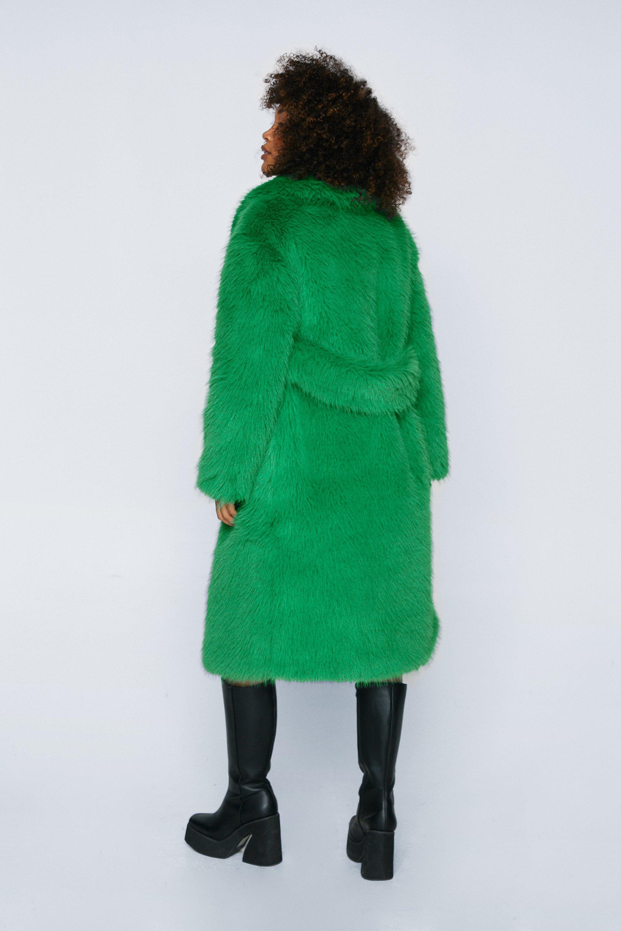 Oversized Faux Fur Coat - Ready to Wear