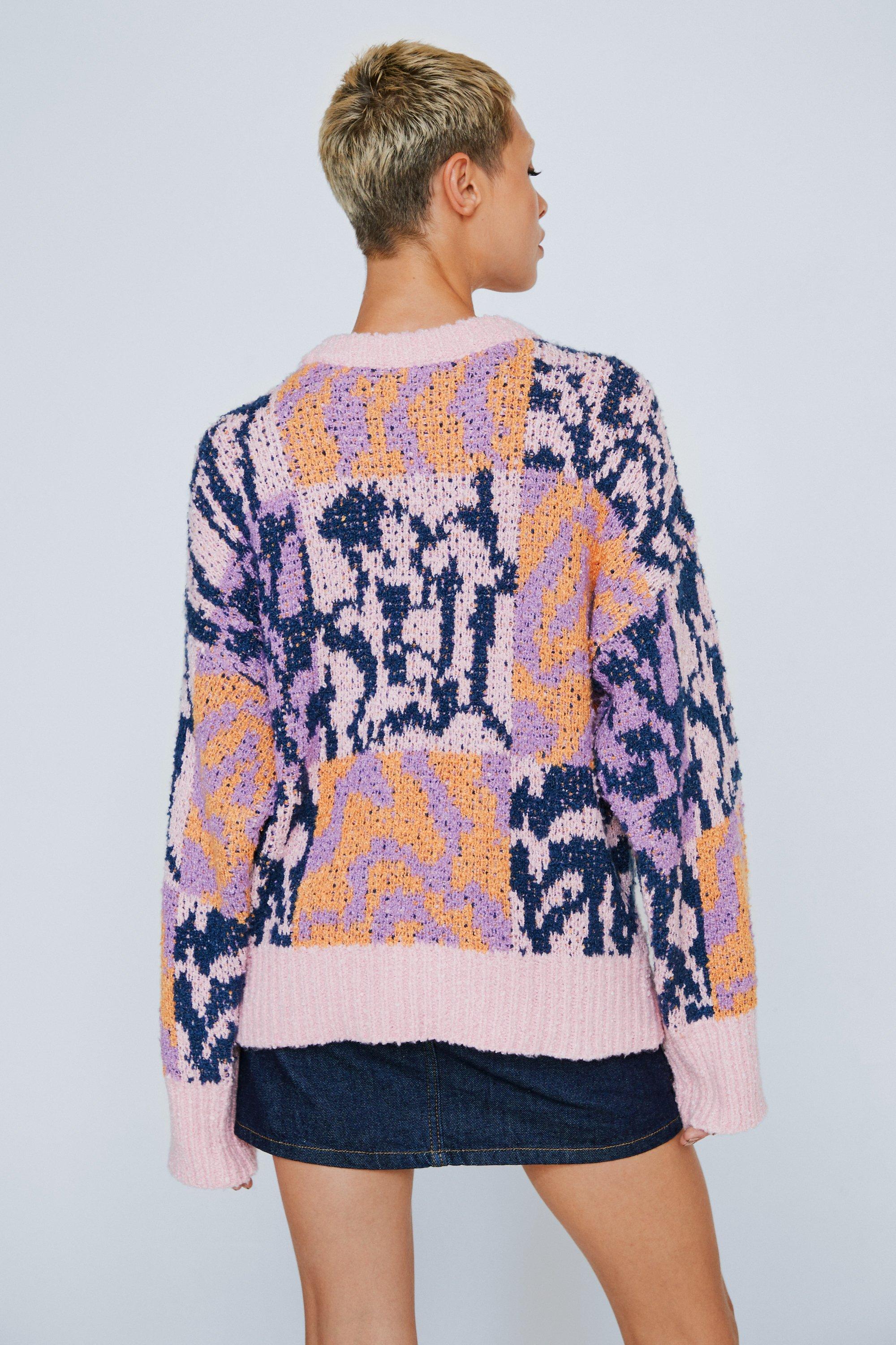 Graphic best sale print jumper