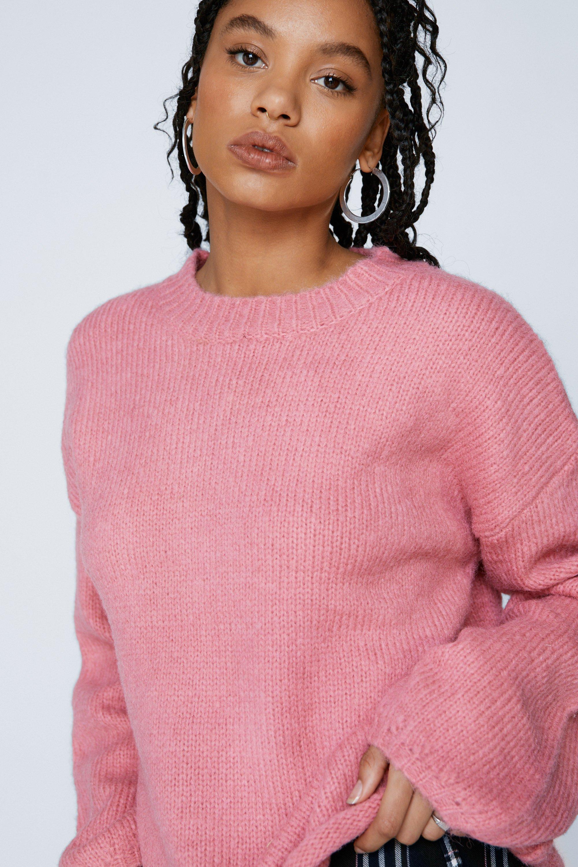 oversized sweater crew neck