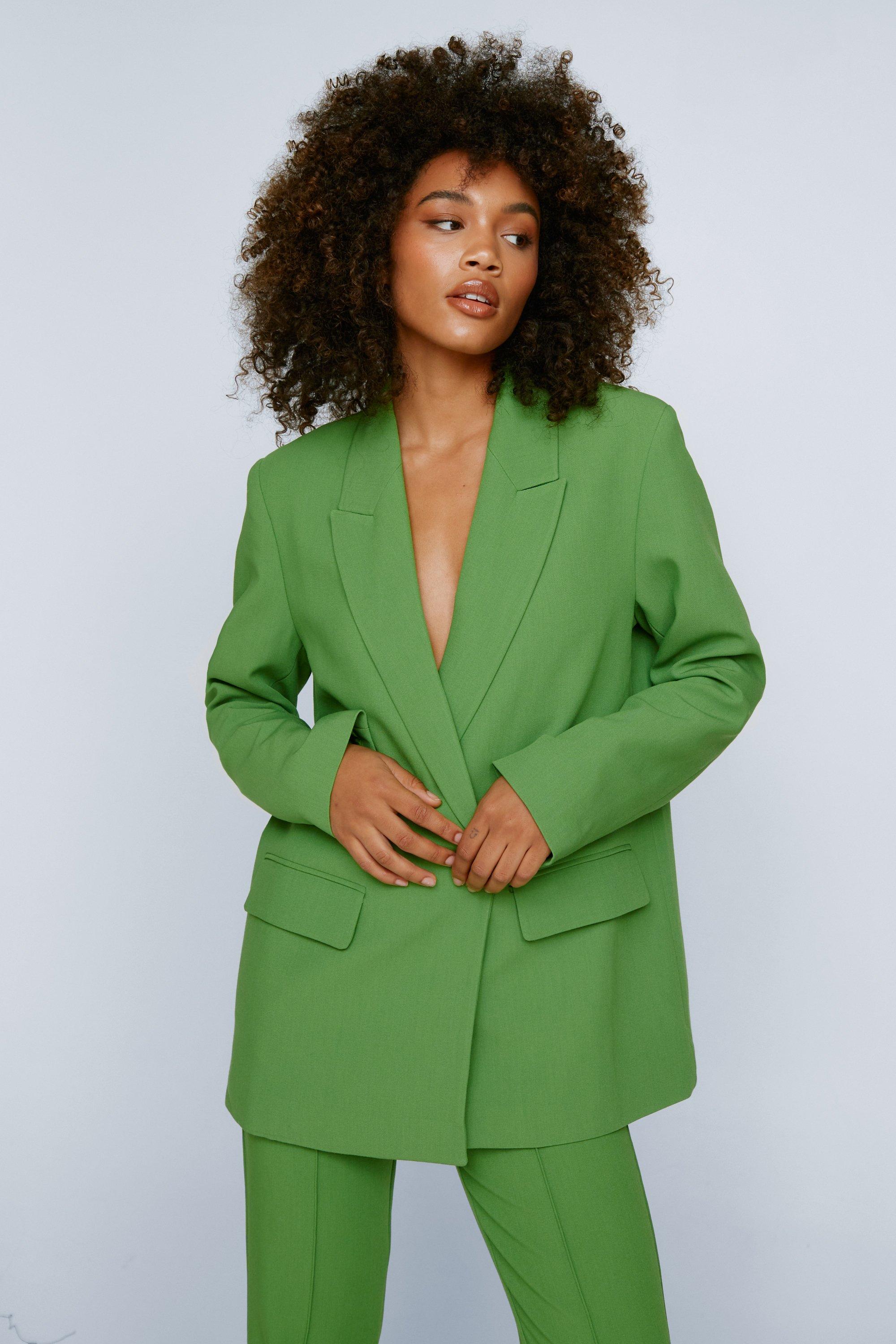 Torches As far as people are concerned School education Double Breasted Tailored Blazer | Nasty Gal