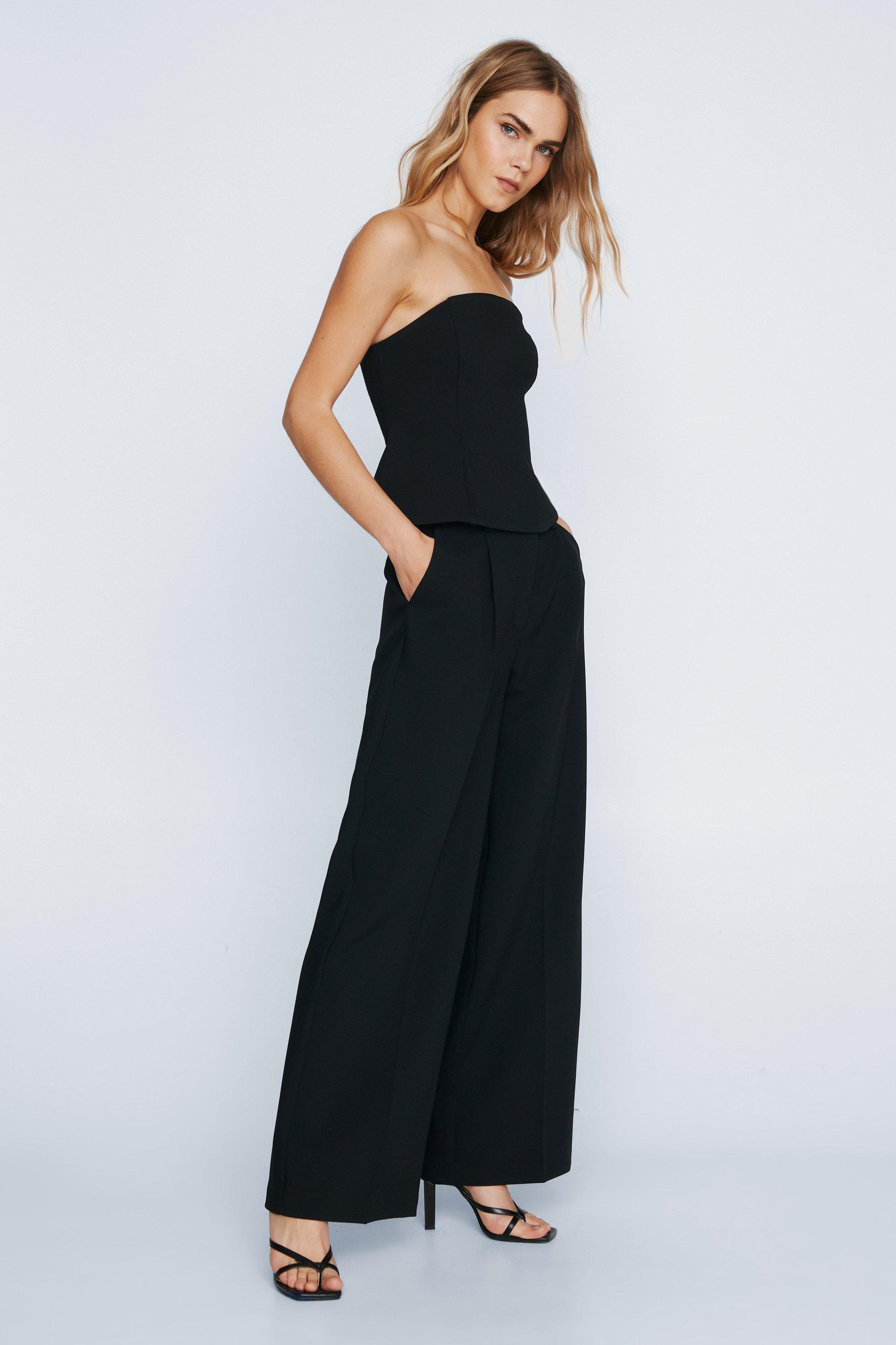 Tailored Strapless Top