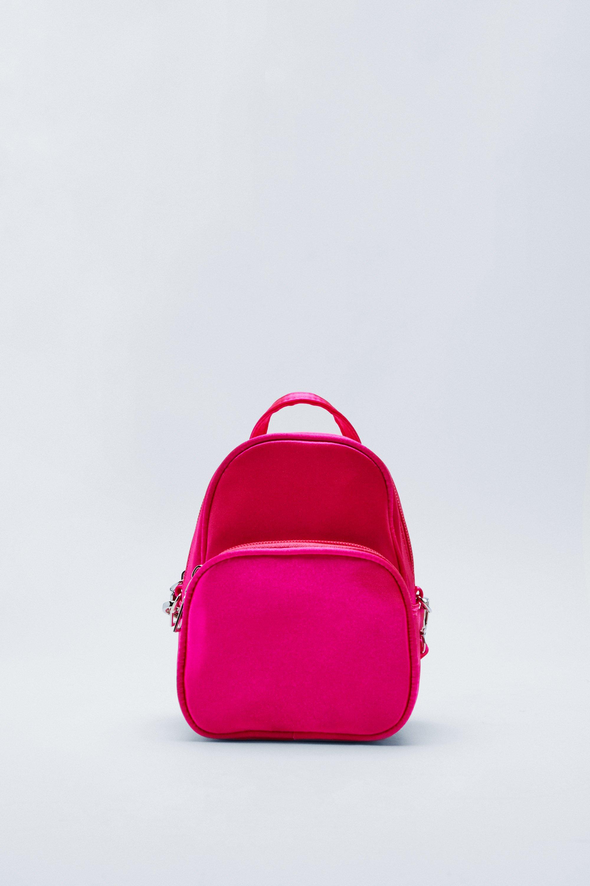 Hot pink mini backpack sale