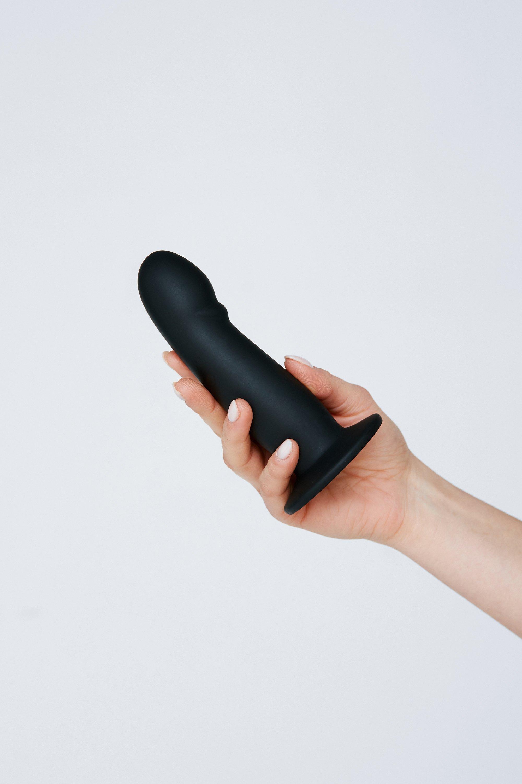 Medium Dildo and Lube Sex Toy Set