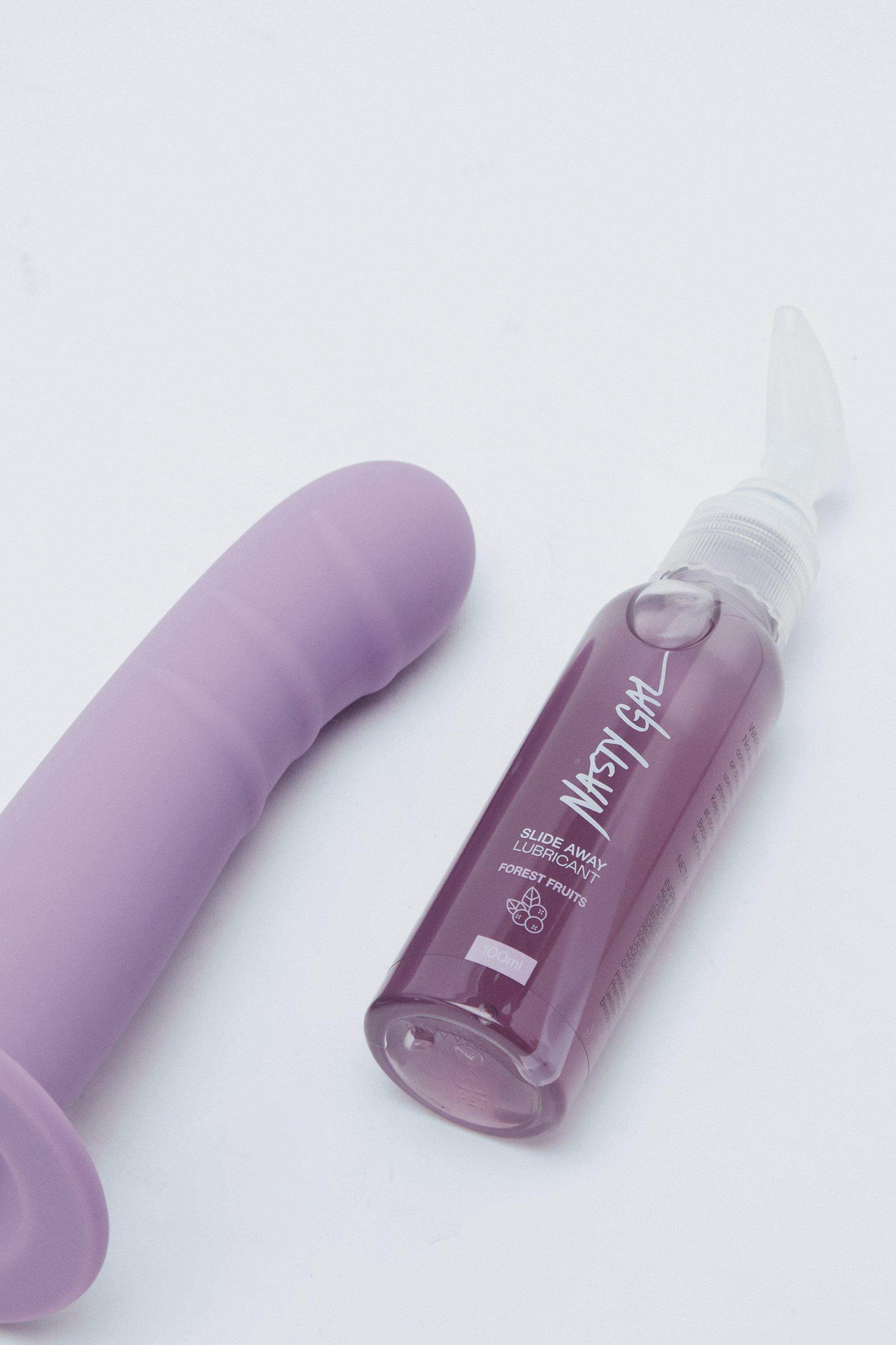 Large Dildo And Lube 2 Piece Intimate Set