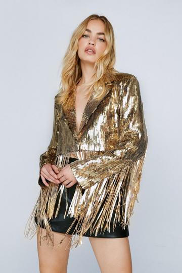 Gold Sequin Outfits | Gold Sparkly Outfits | Nasty Gal