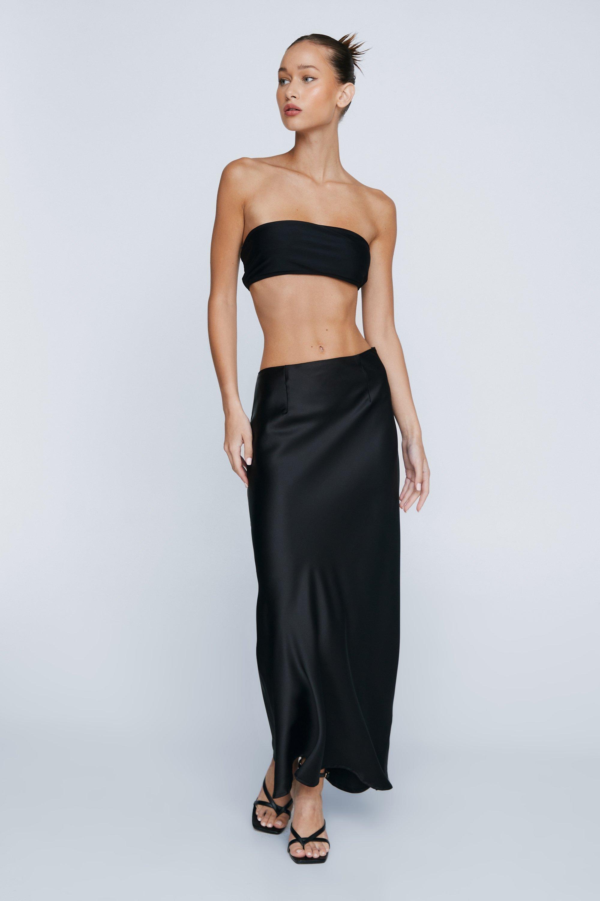 Polyester petite maxi clearance skirt