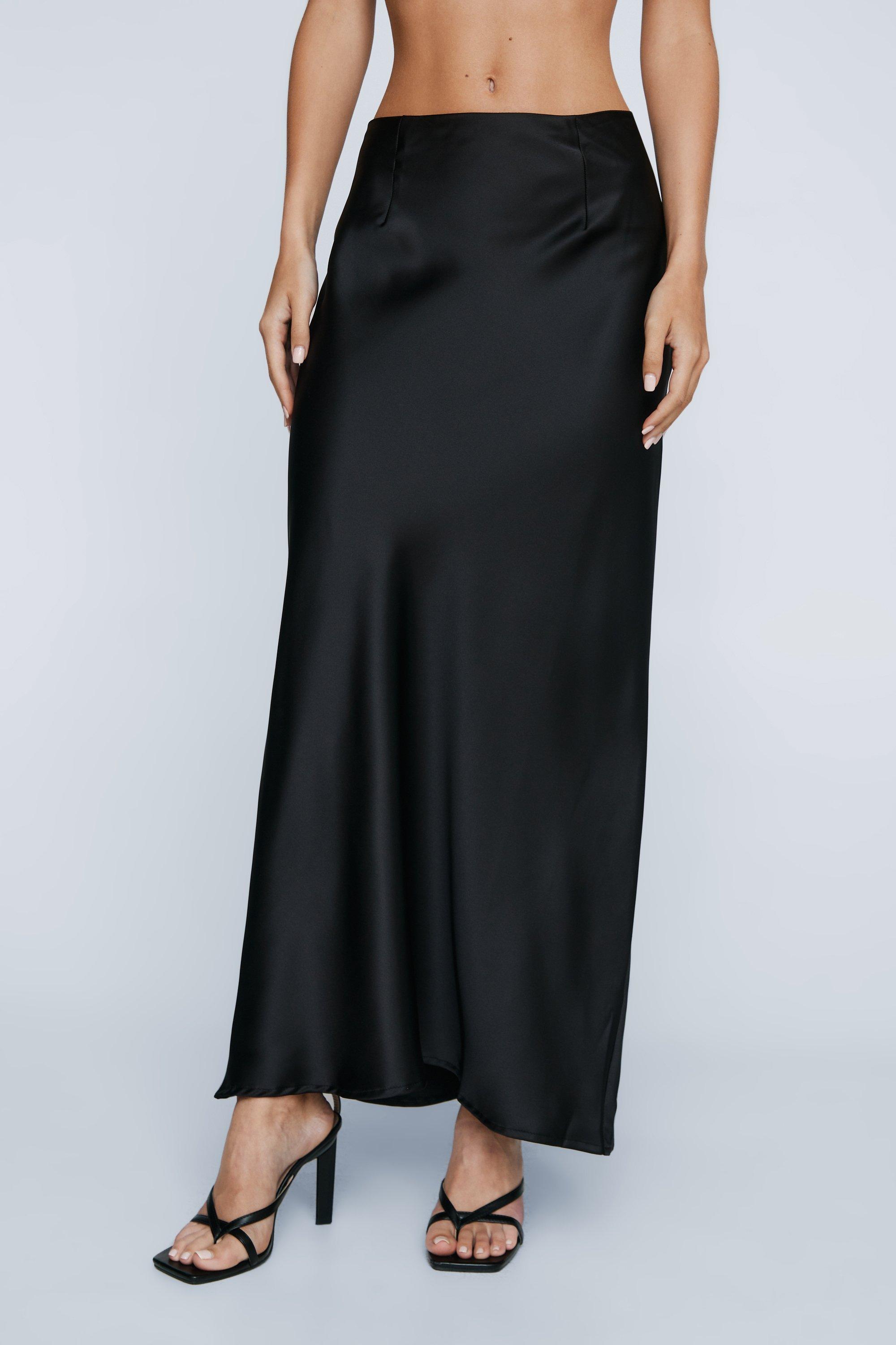 Polyester petite hotsell maxi skirt