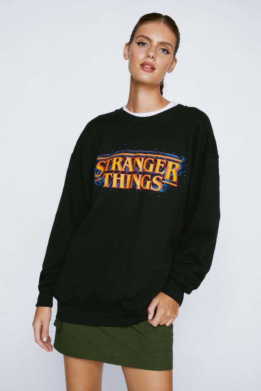 Stranger Things Oversized Sweatshirt