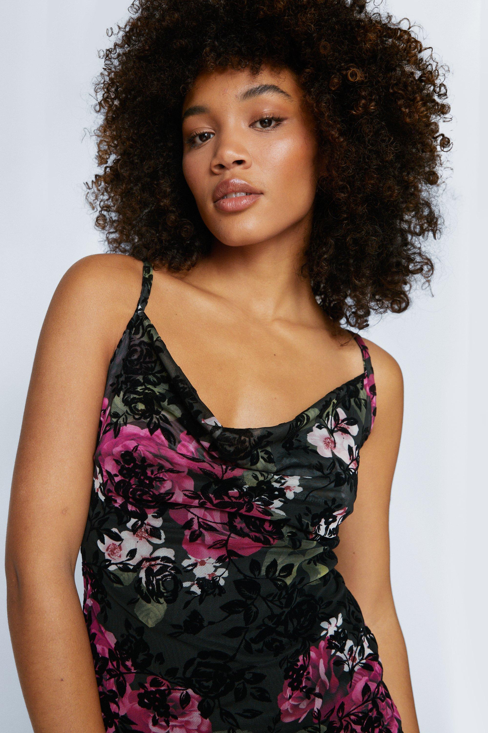 Nasty gal cowl neck dress hotsell