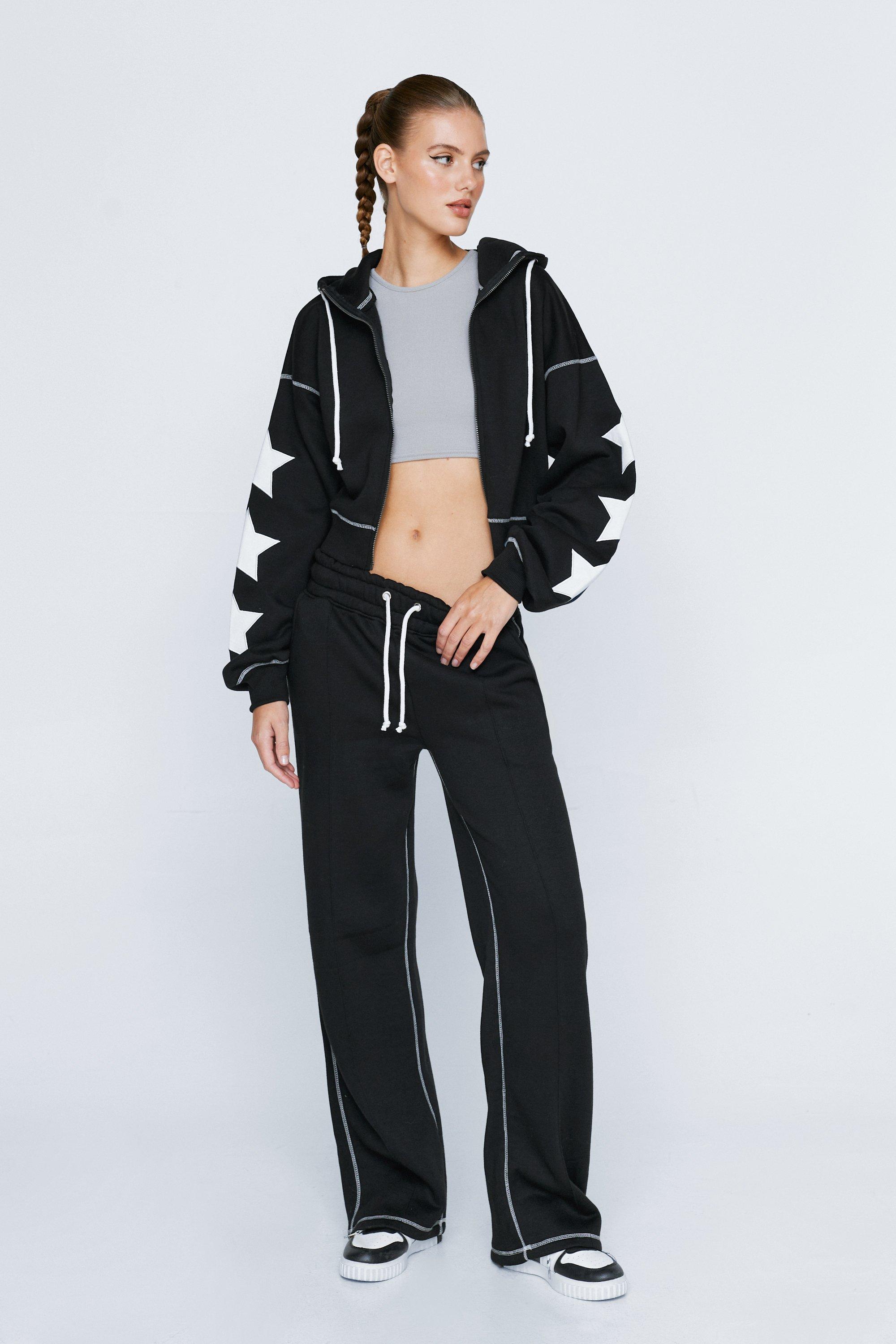 Star Wide Leg Sweatpants