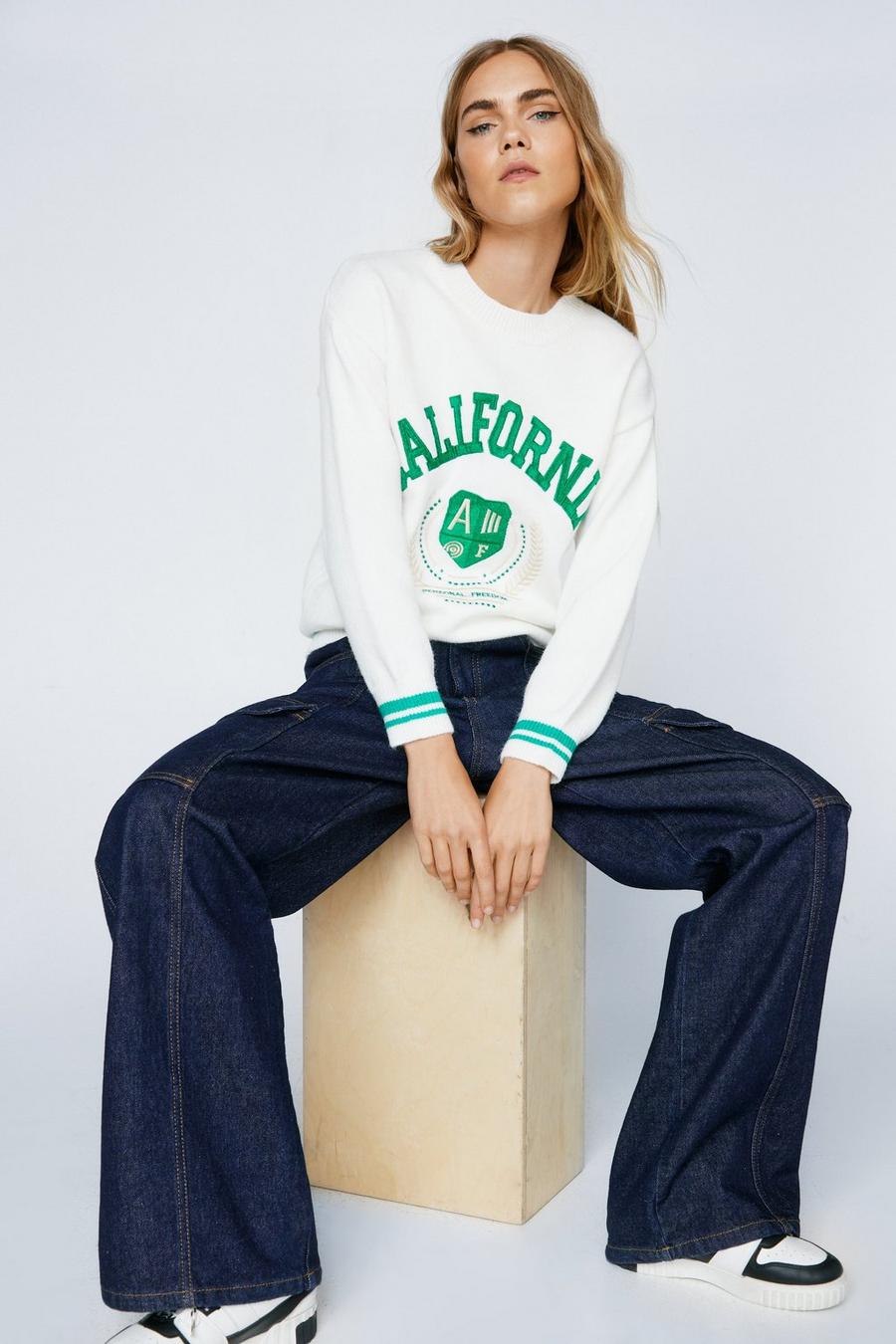 California Sports Knitted Jumper