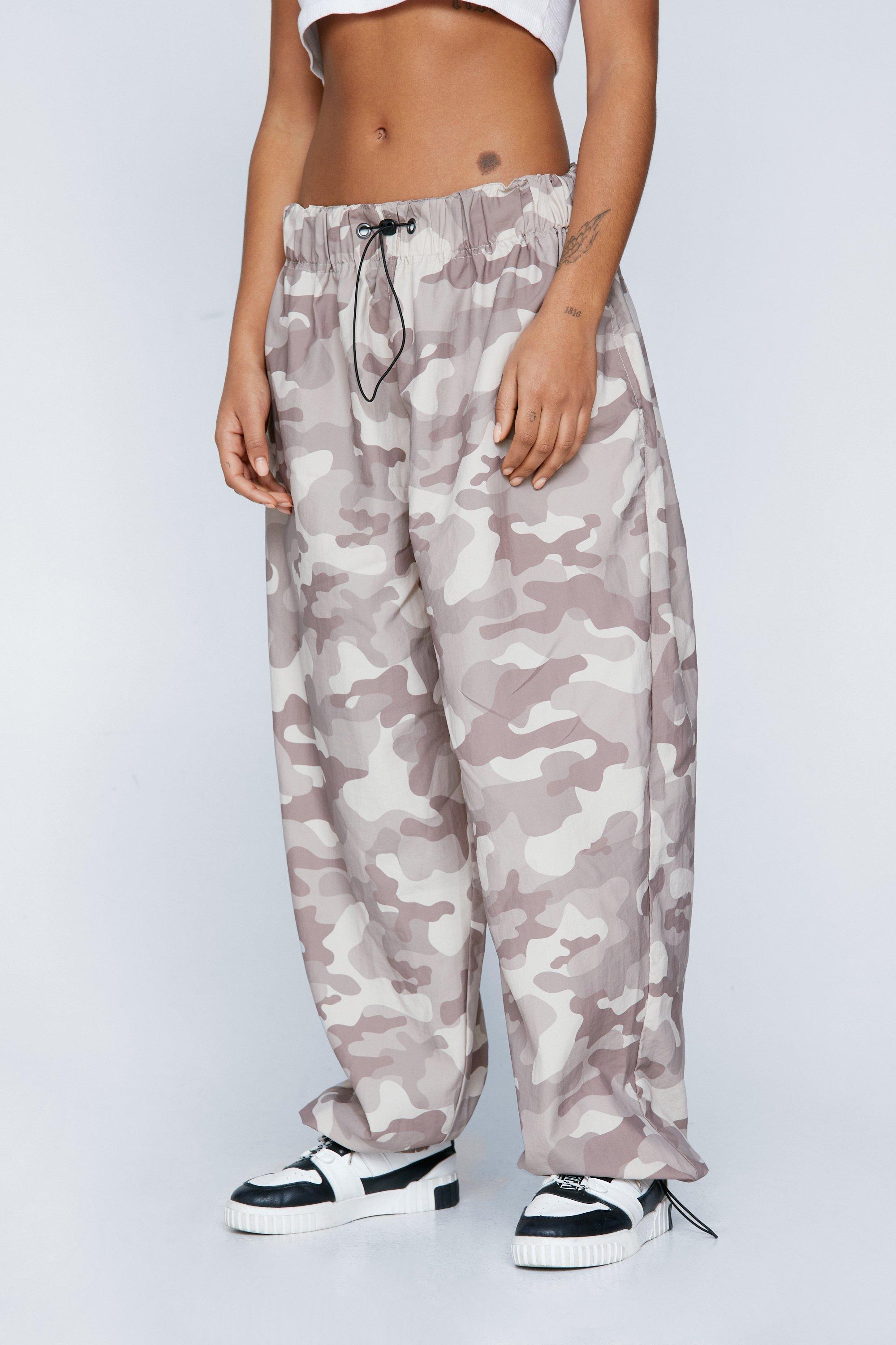 Gray hot sale camouflage pants