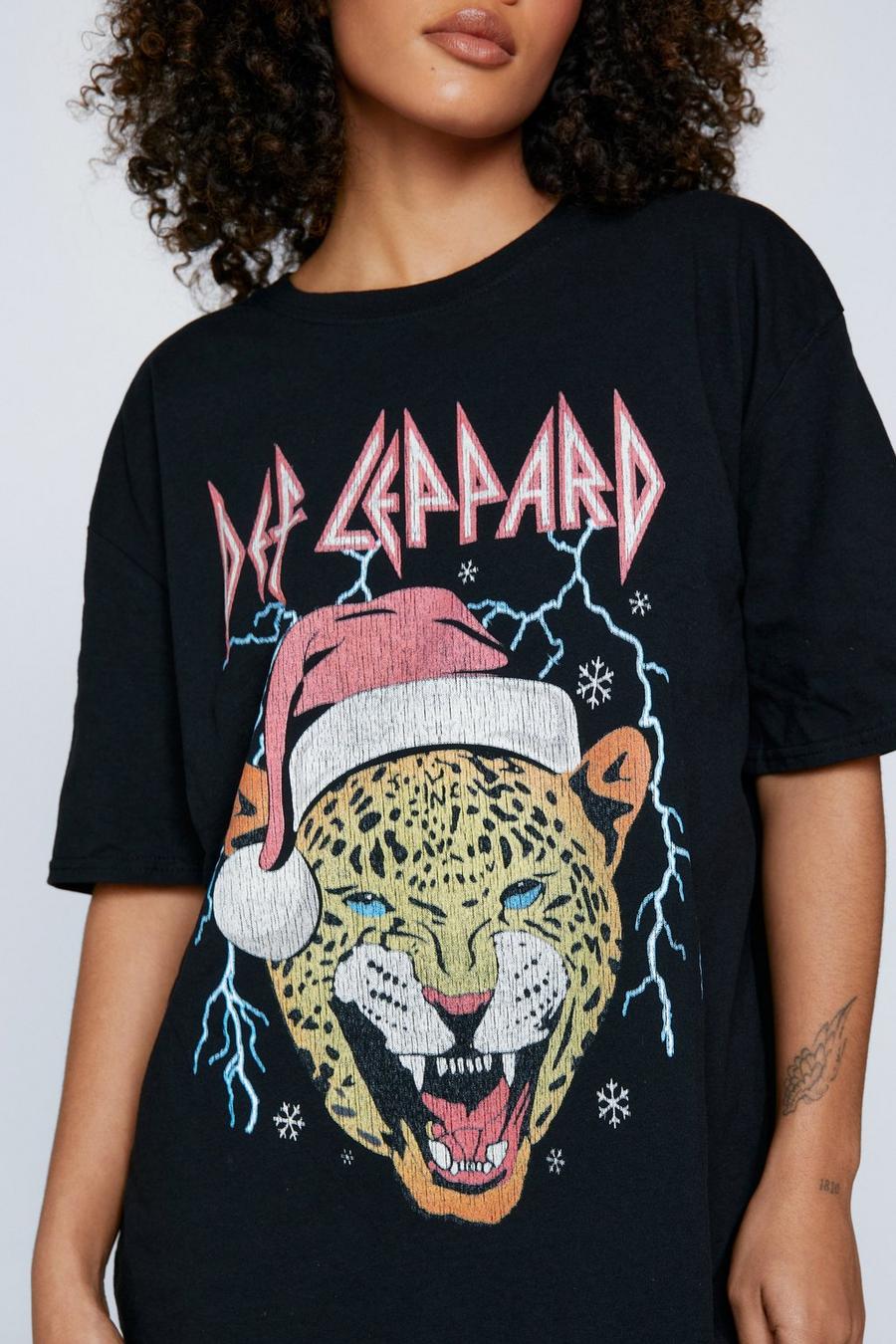 Def Leppard Christmas Graphic T-shirt