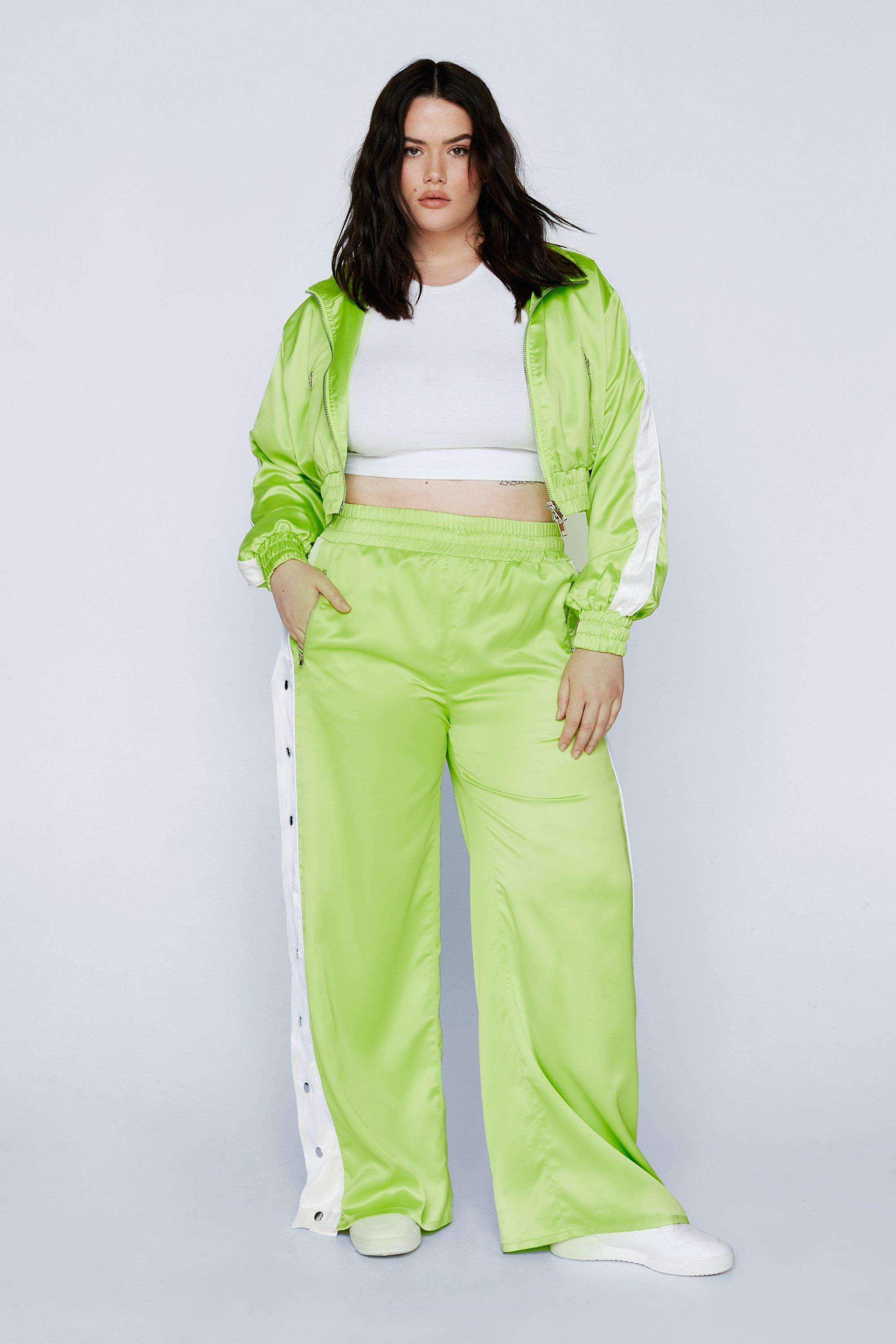 Plus size hot sale neon jacket