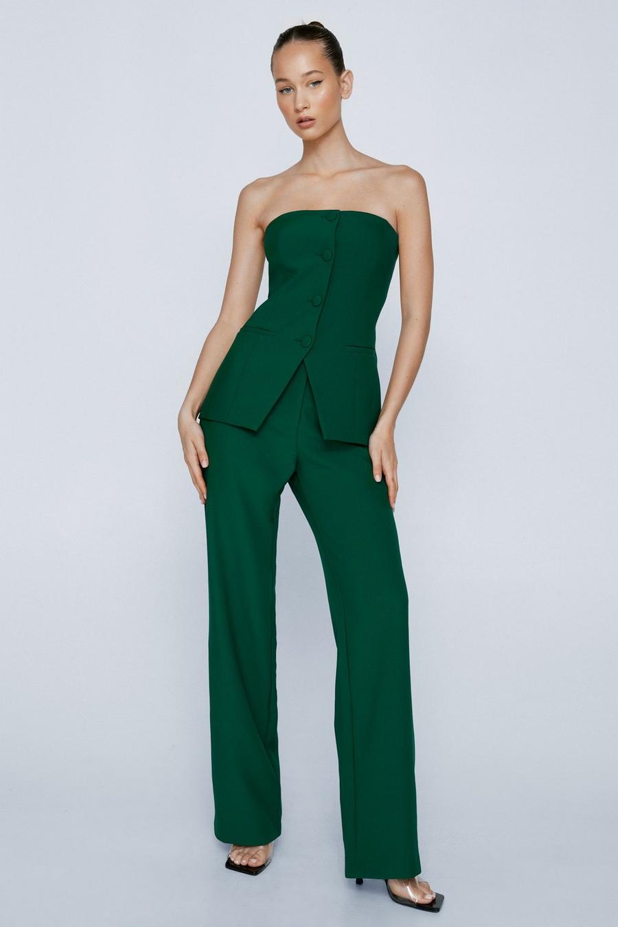 Tailored Two Piece Straight Leg Pants
