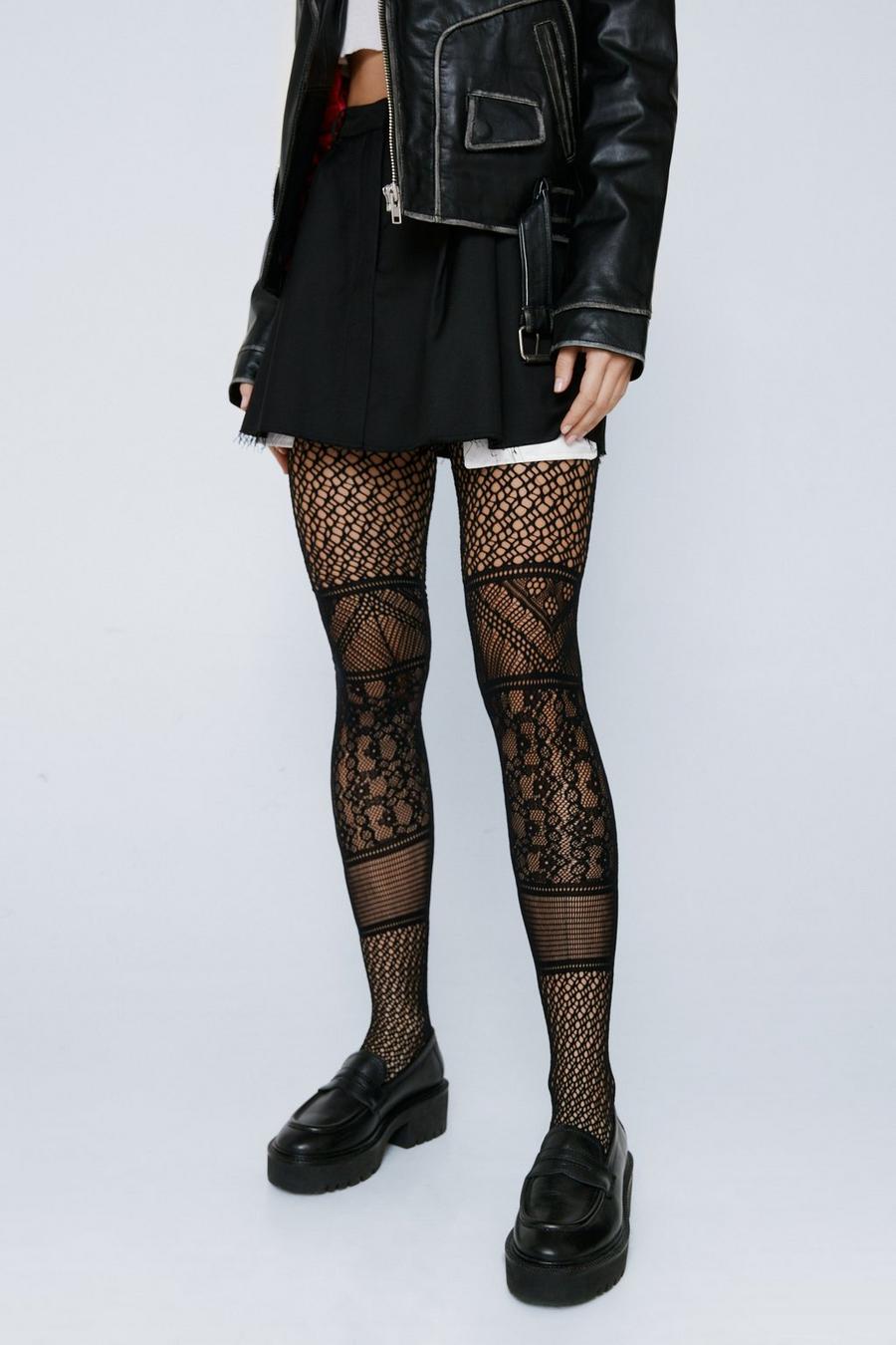 Panelled Tights