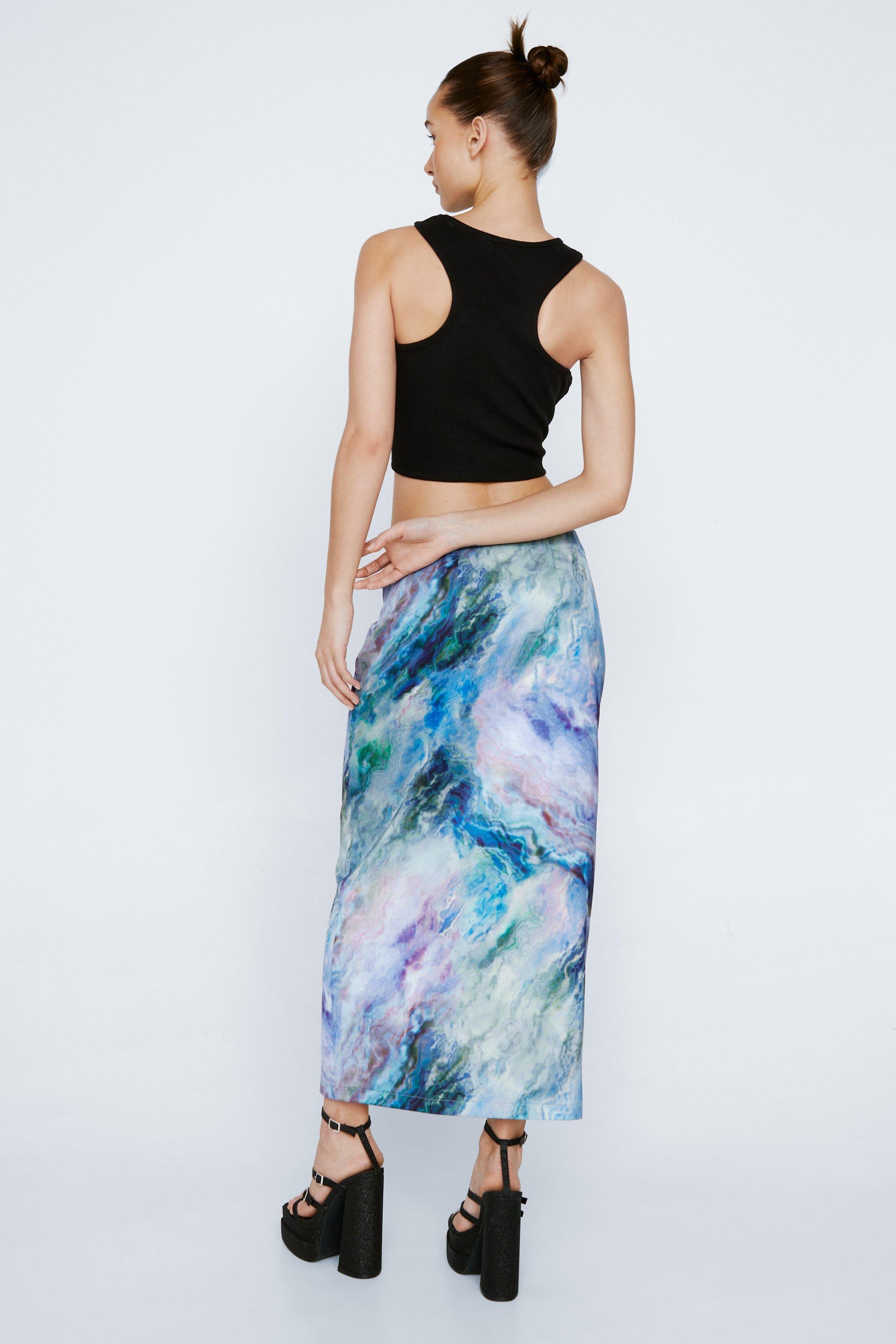 Petite midi outlet skirt nasty gal