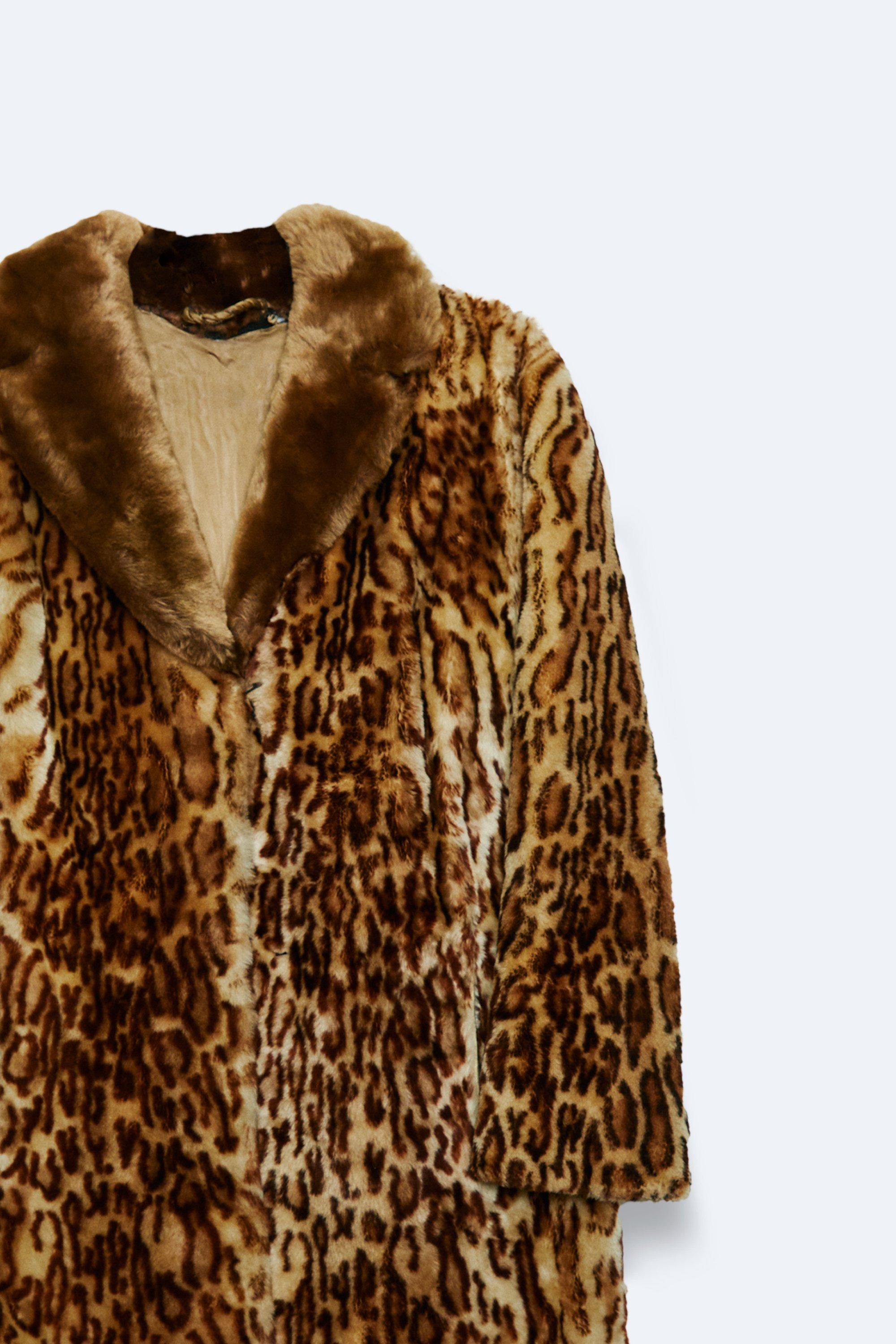 Nasty gal sale cheetah coat