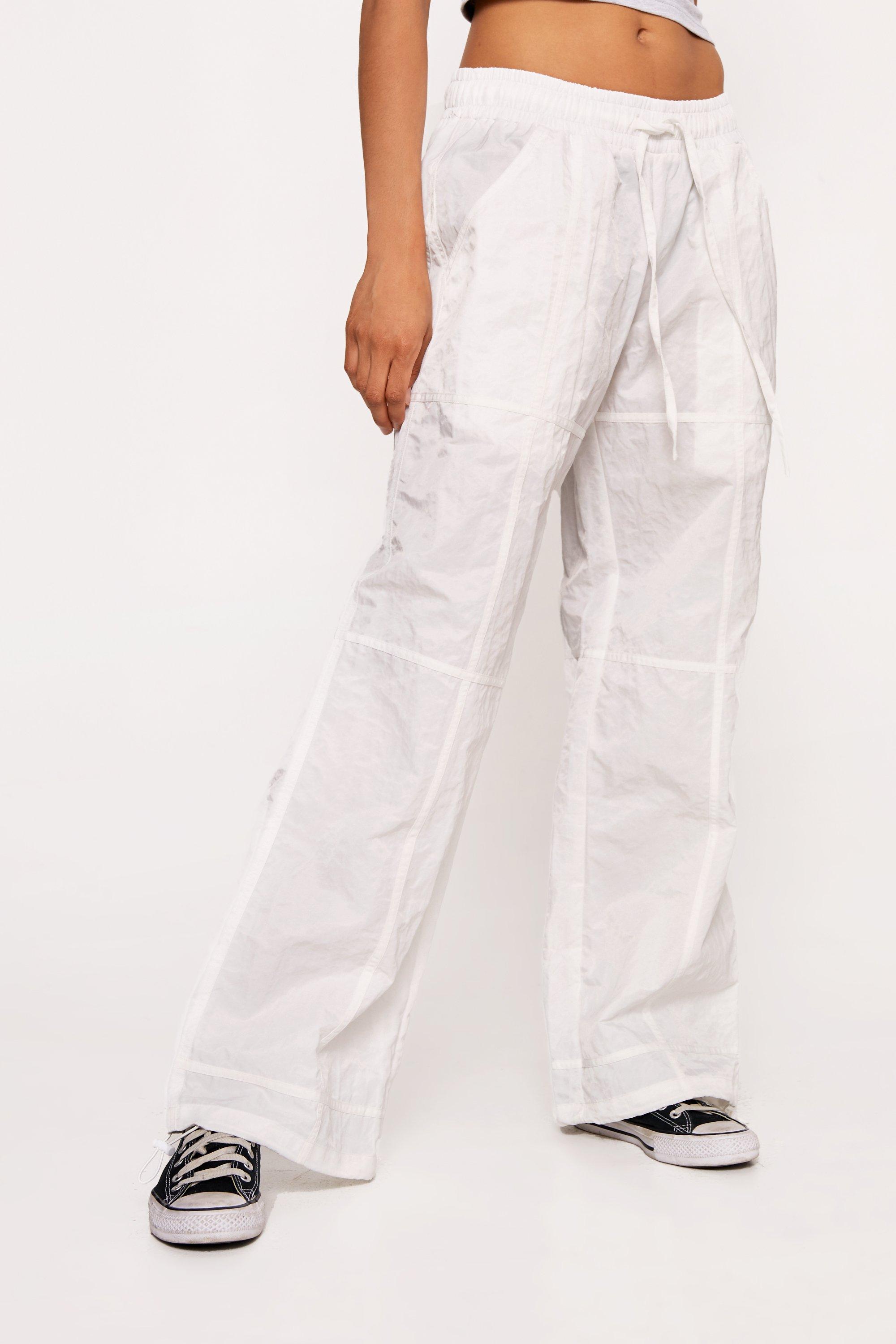 Jogger pants with seam detail - Women