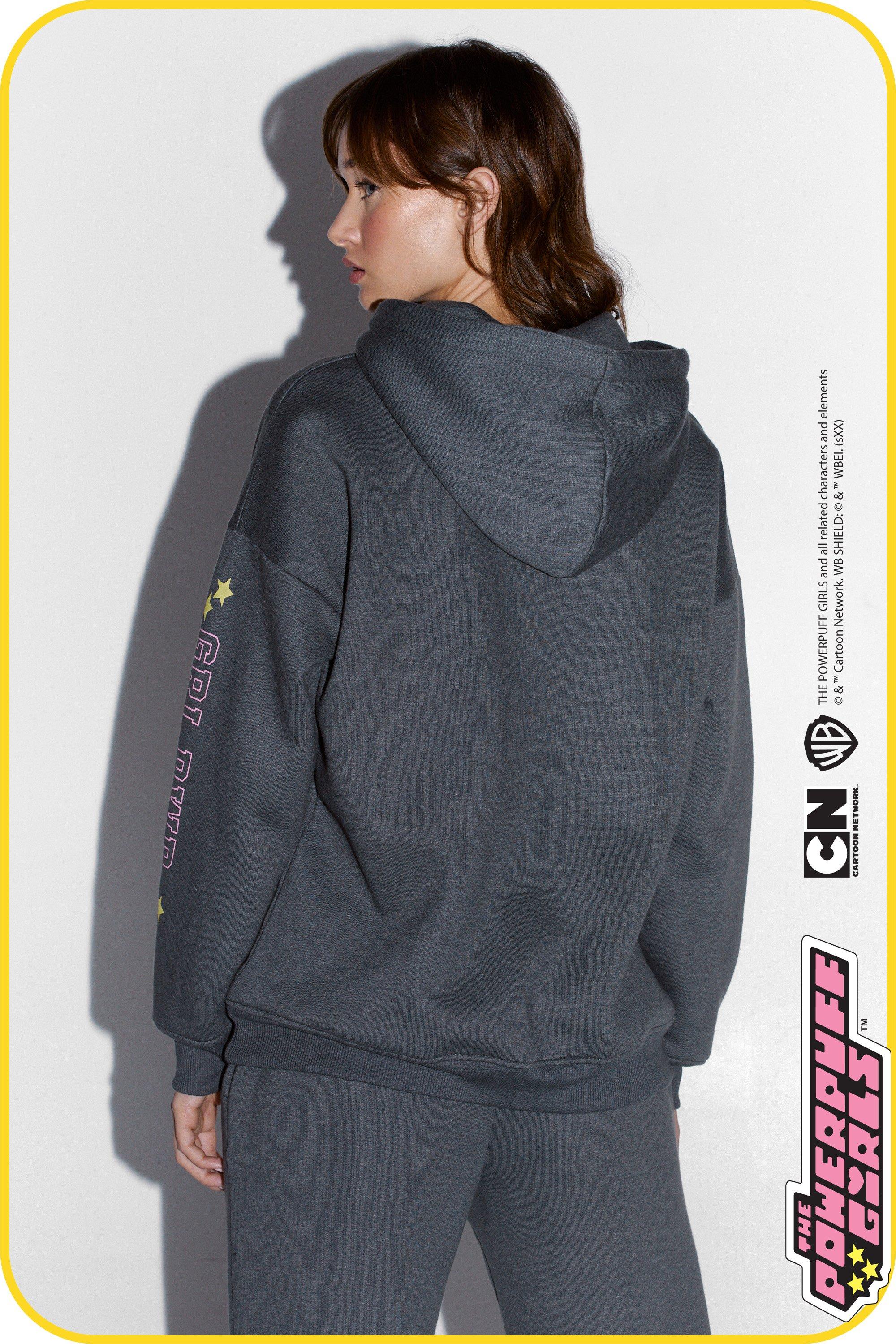 Girls discount grey hoodie