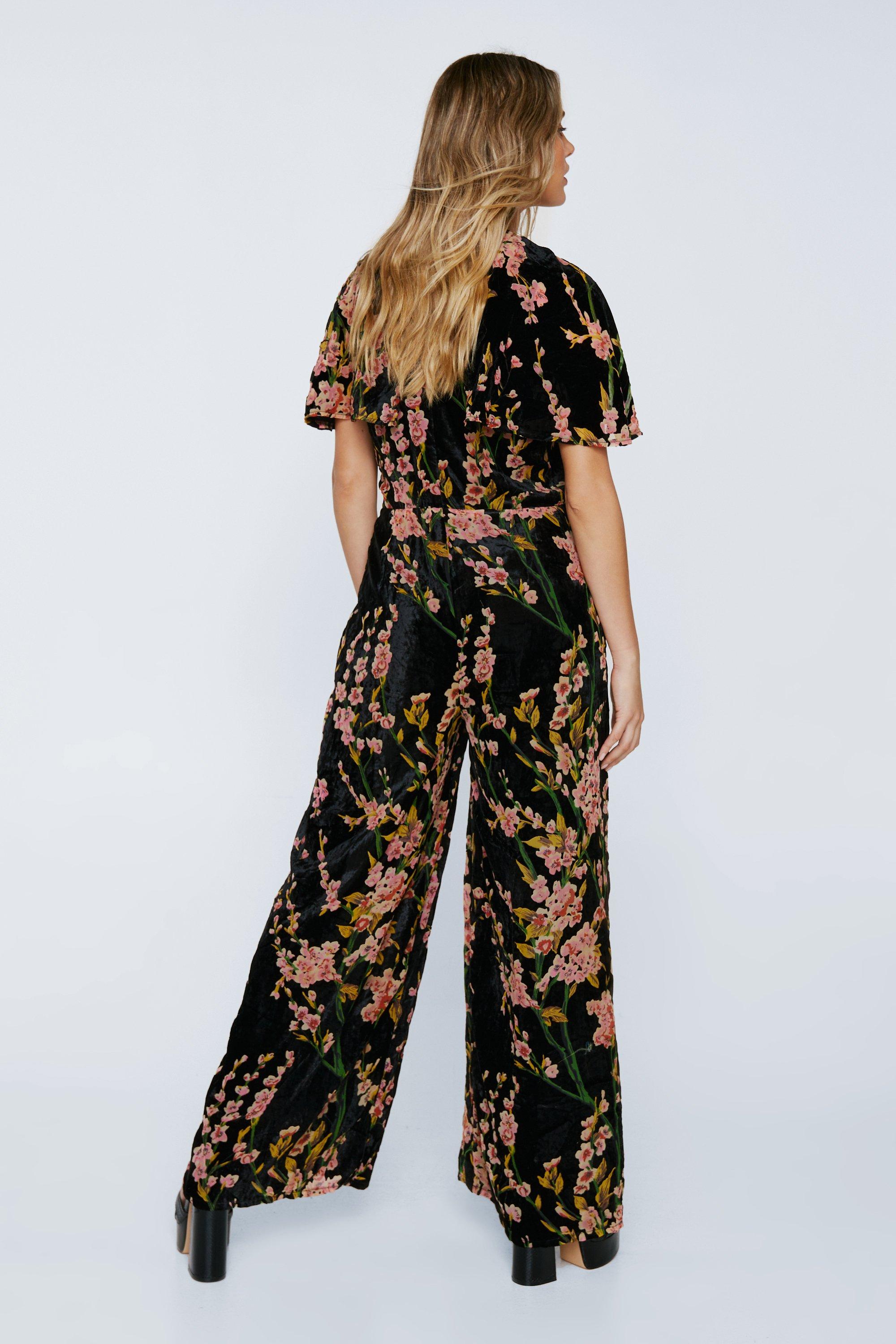 Floral Jumpsuit