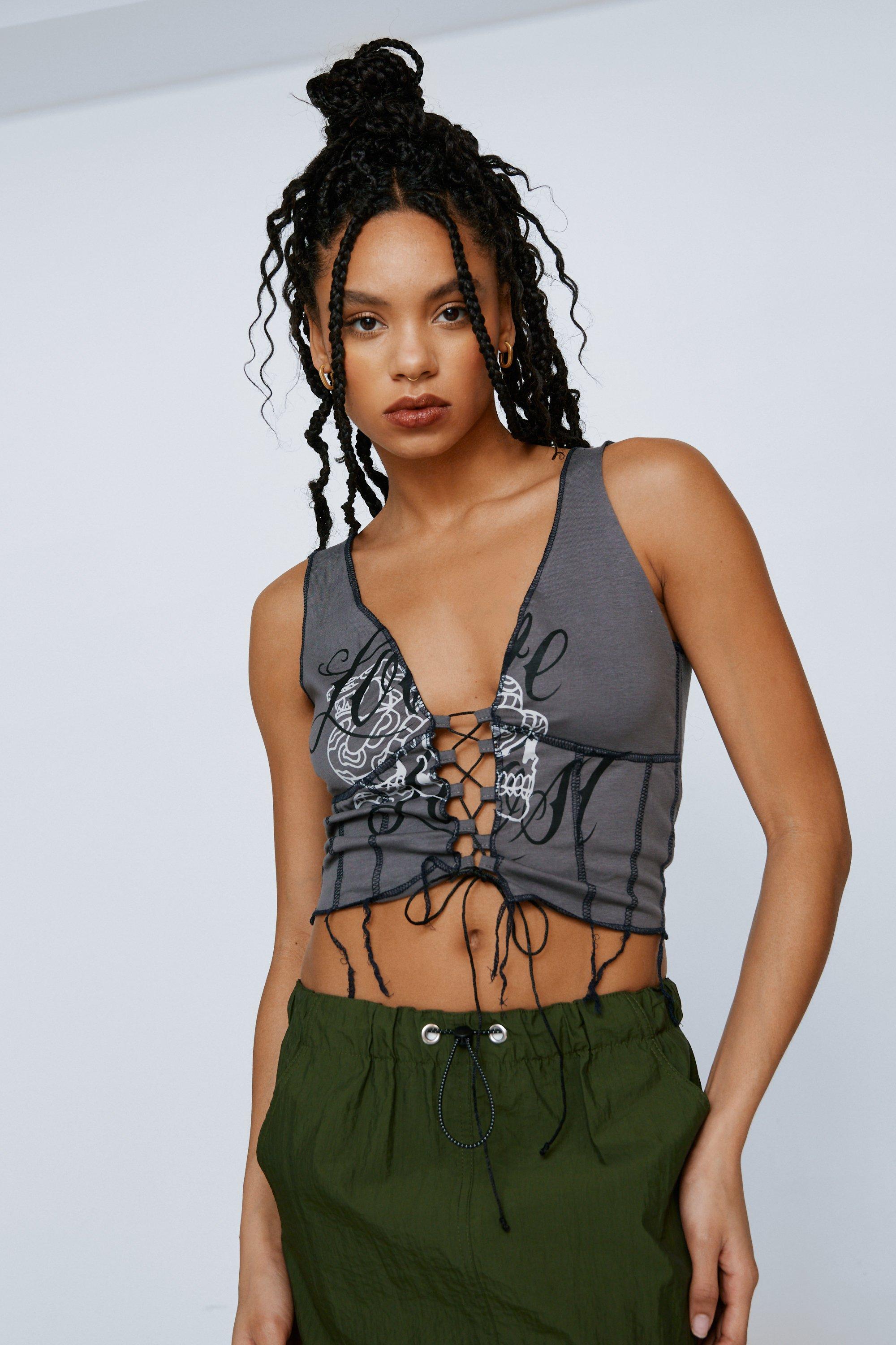 Lace Up Tank