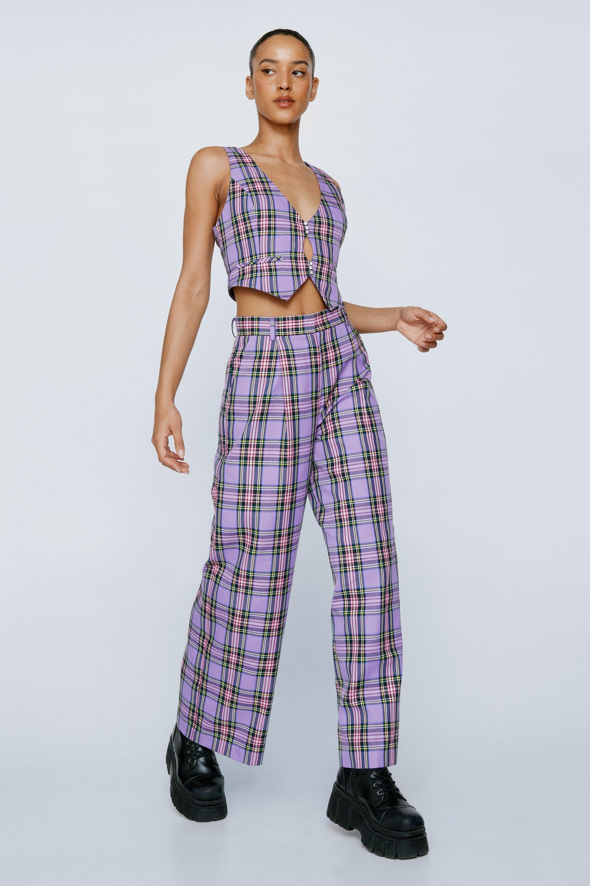 Lilac 2024 trousers zara