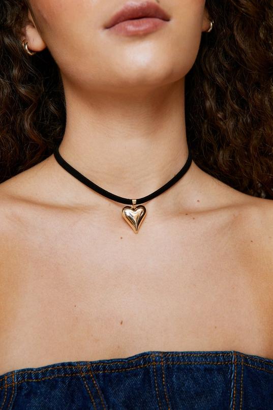 Nasty Gal Charmed Collar Necklace, $25, Nasty Gal