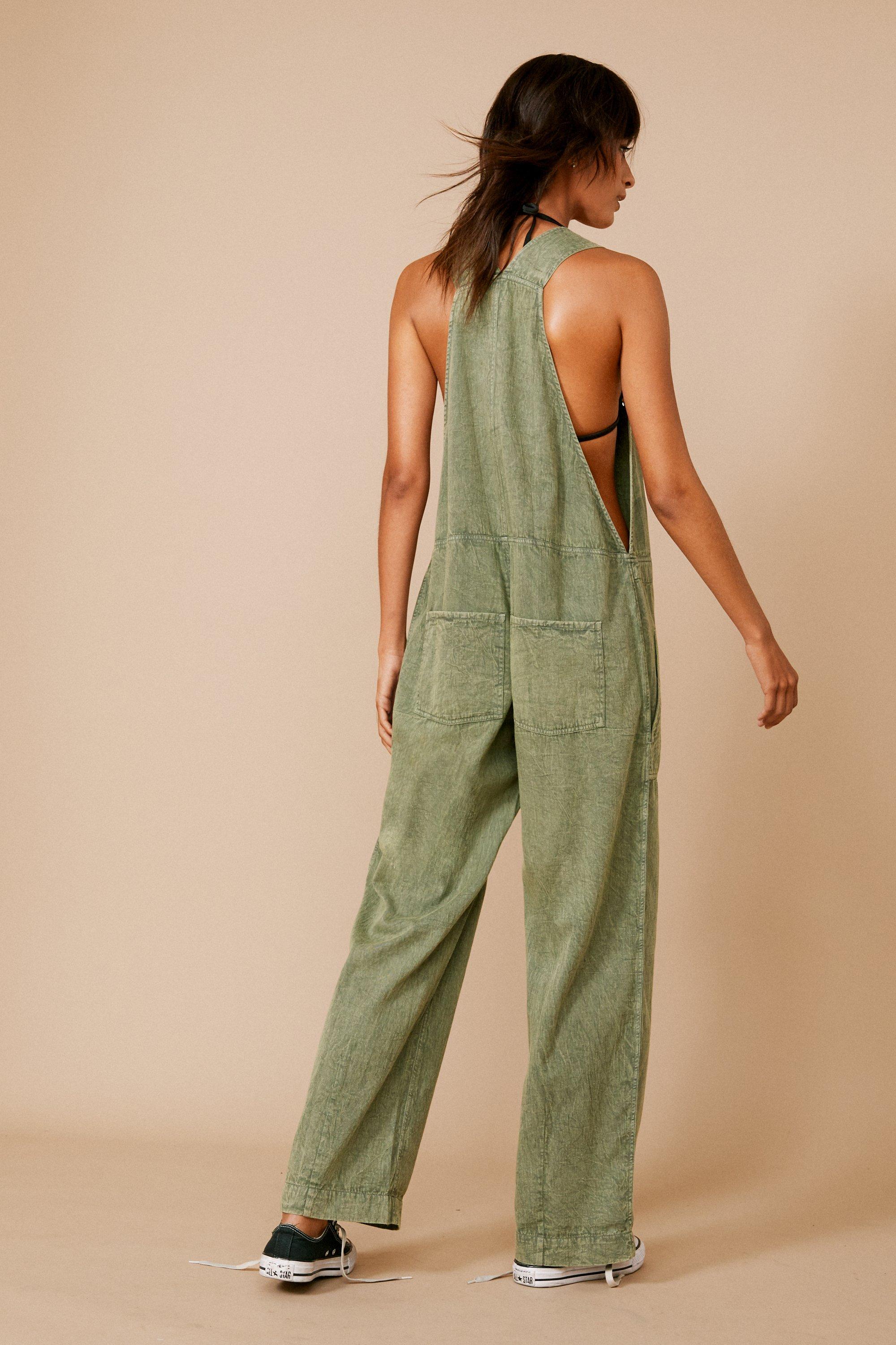 Loose best sale fit overalls